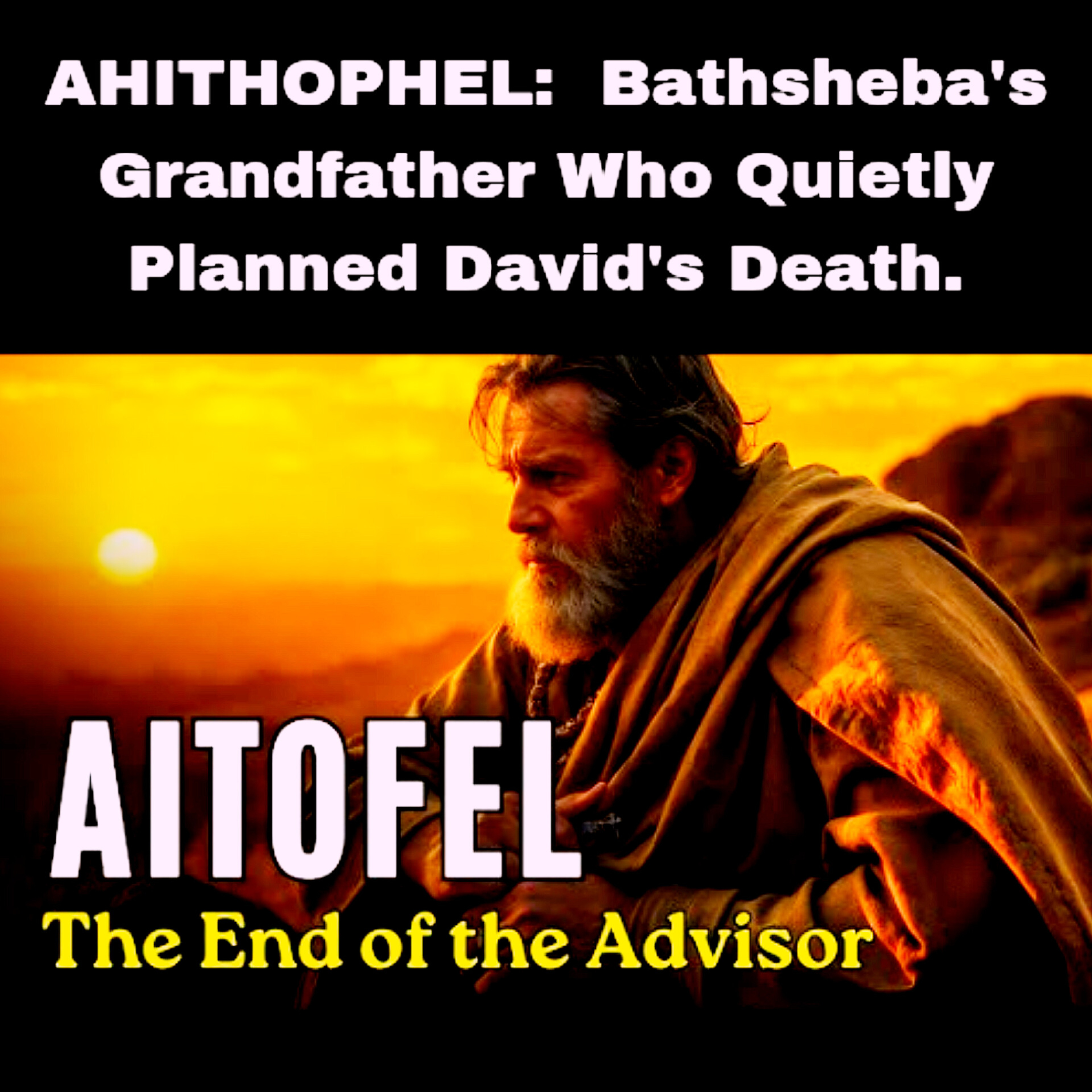 AHITHOPHEL: Bathsheba's Grandfather Who Quietly Planned David's Death | Biblie Stories. episode artwork