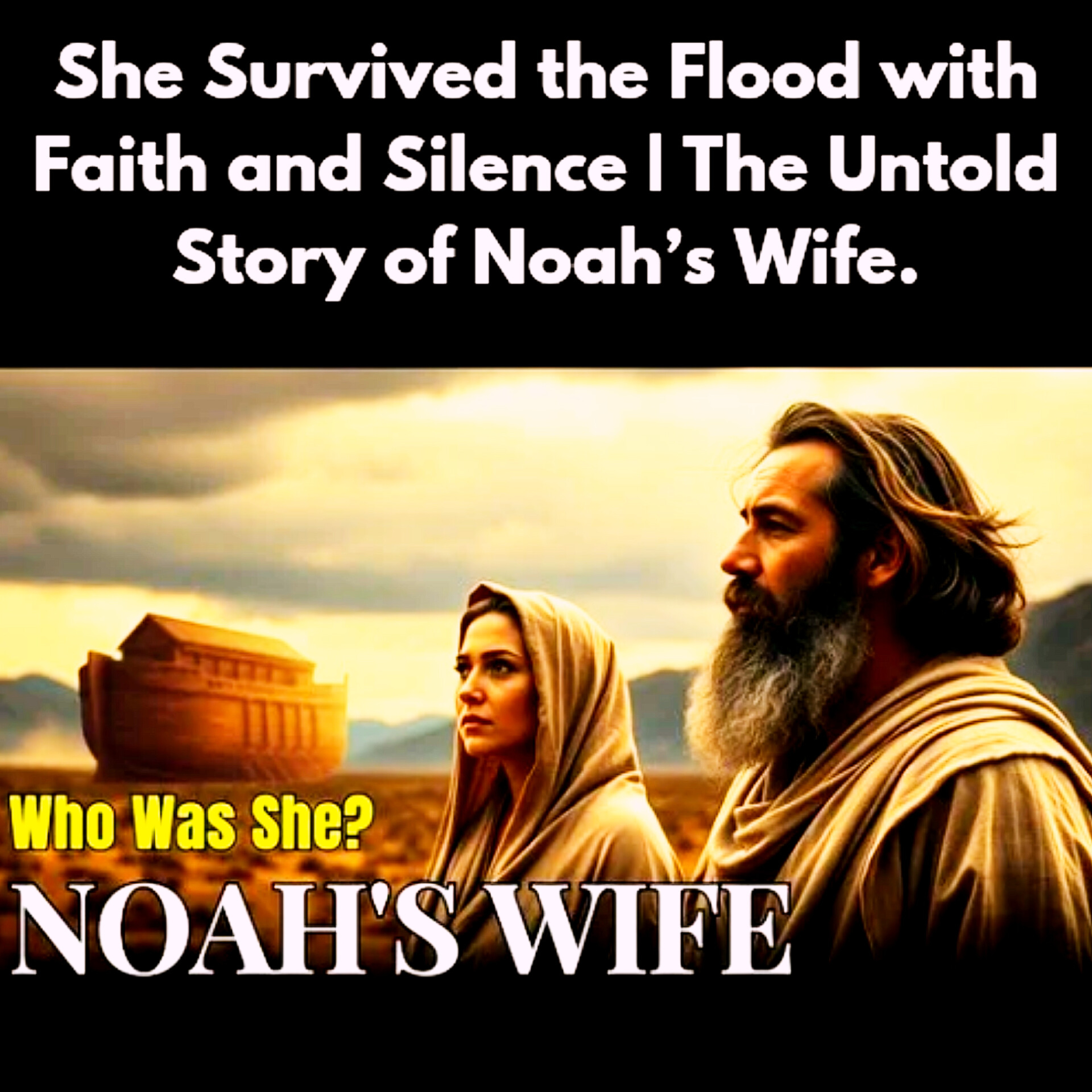  She Survived the Flood with Faith and Silence | The Untold Story of Noah’s Wife 🌊. episode artwork