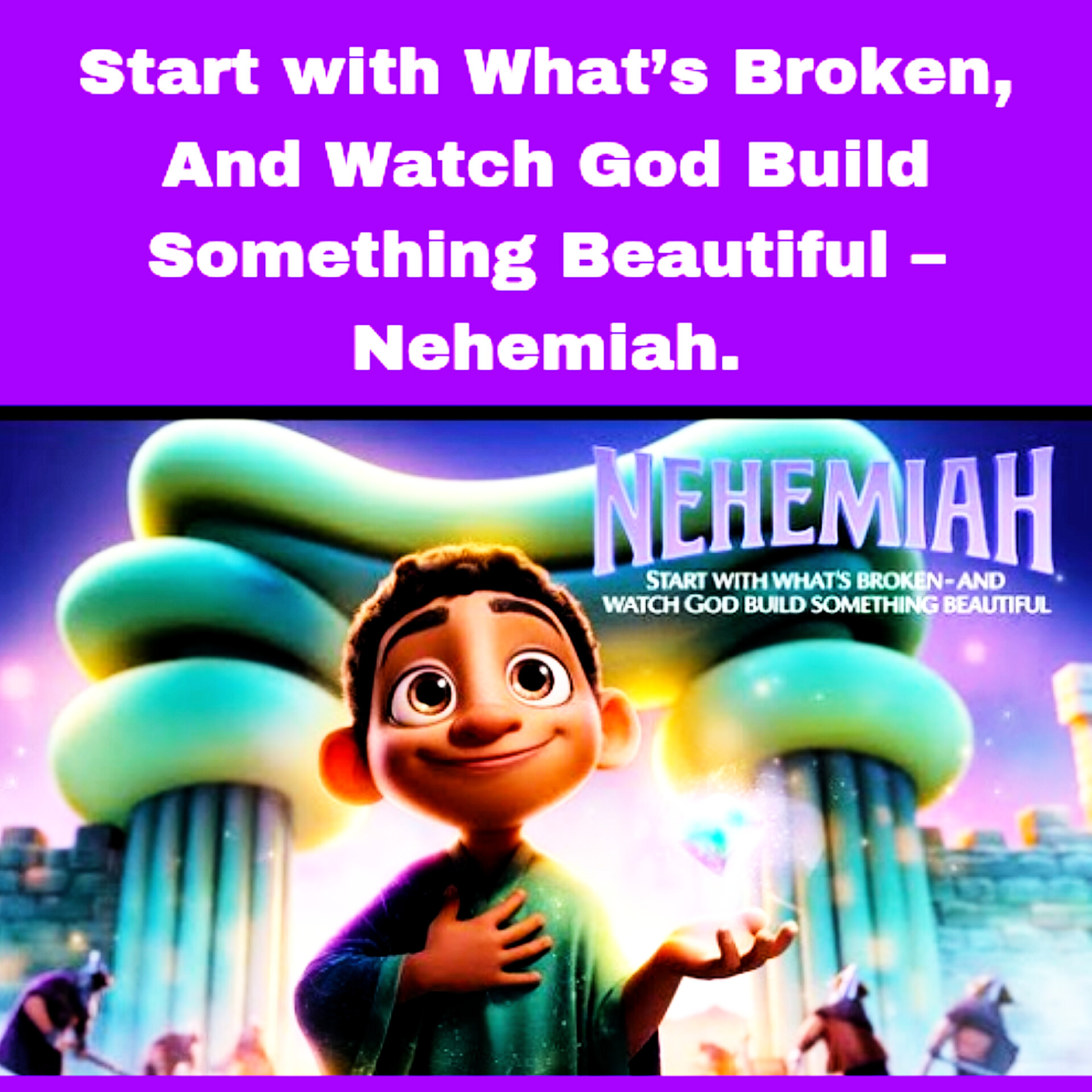 🎙️:Start with What’s Broken, And Watch God Build Something Beautiful – Nehemiah | Animated Bible Story. episode artwork
