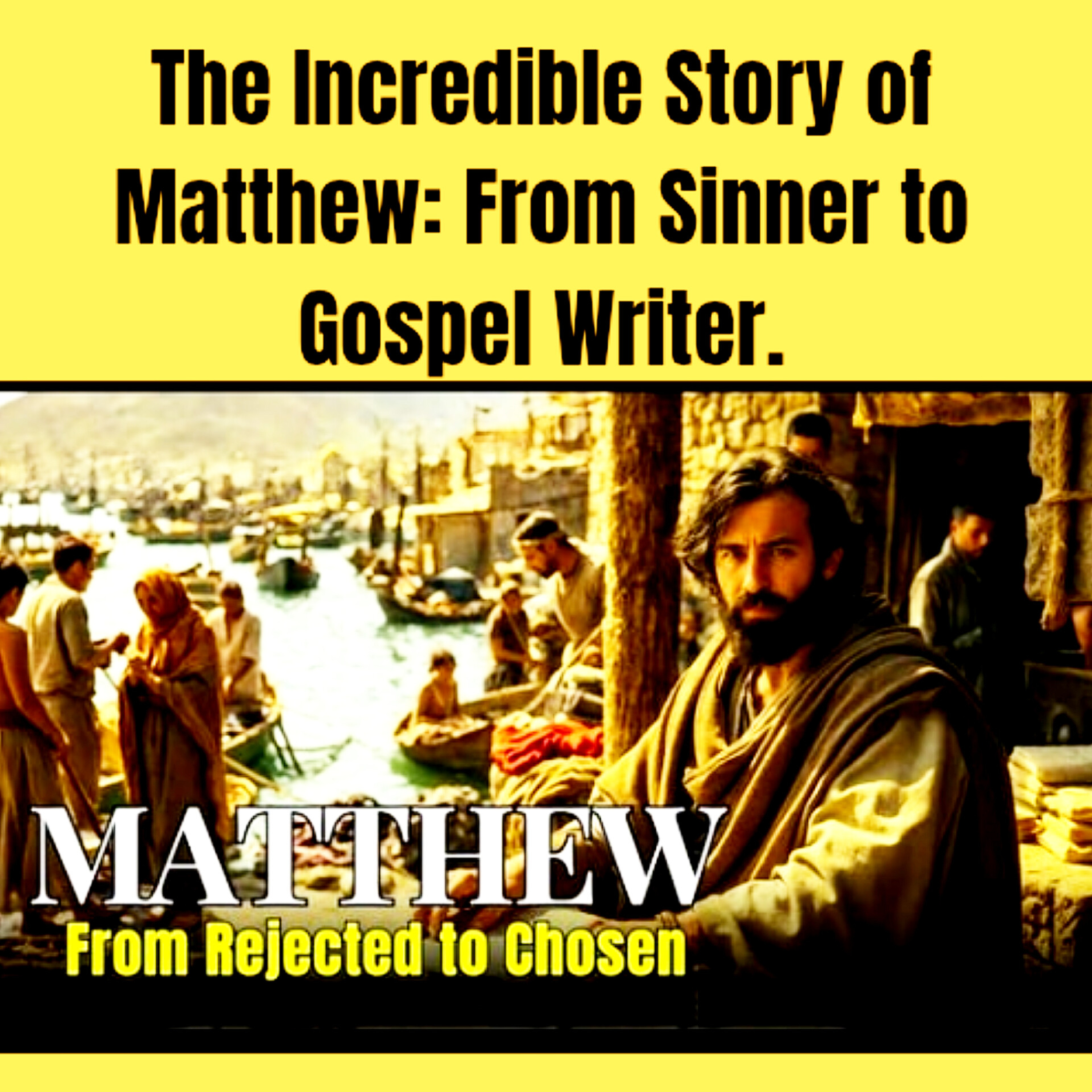 The Incredible Story of Matthew: From Sinner to Gospel Writer | Bible Stories.  episode artwork