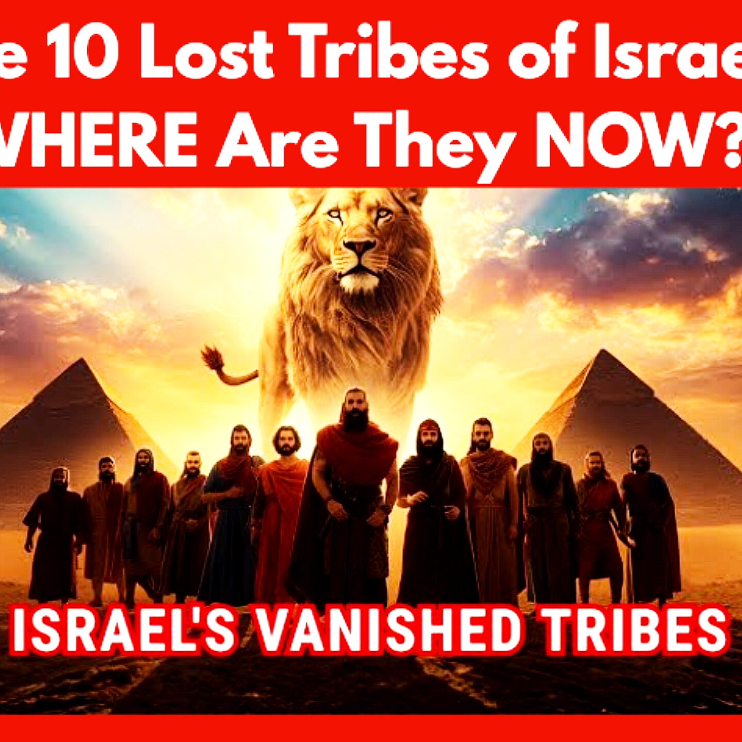 The 10 Lost Tribes of Israel: WHERE Are They NOW? Bible Stories.  episode artwork