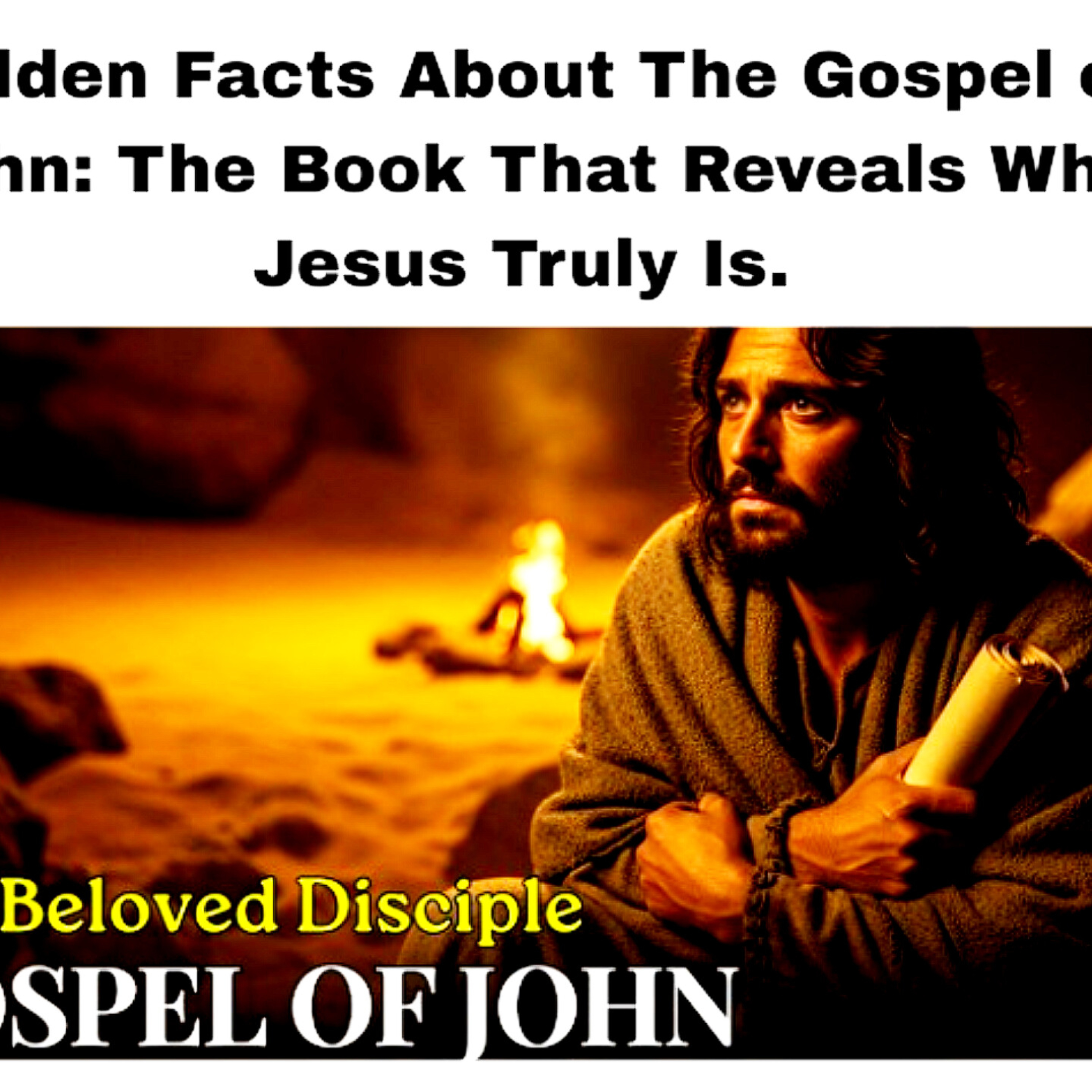Hidden Facts About The Gospel of John: The Book That Reveals Who Jesus Truly Is. Bible Stories.  episode artwork