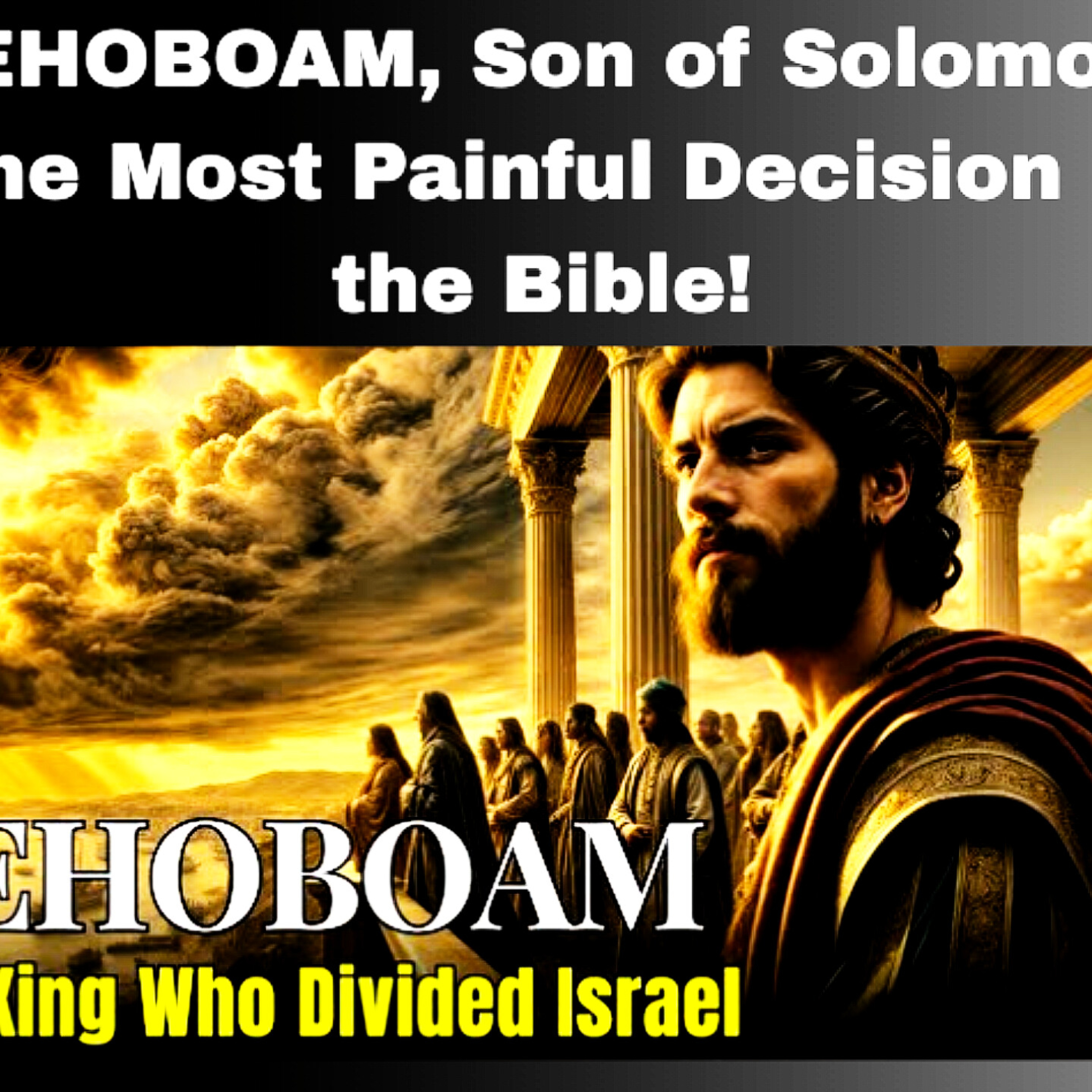 REHOBOAM, Son of Solomon: The Most Painful Decision in the Bible! Bible Stories. episode artwork