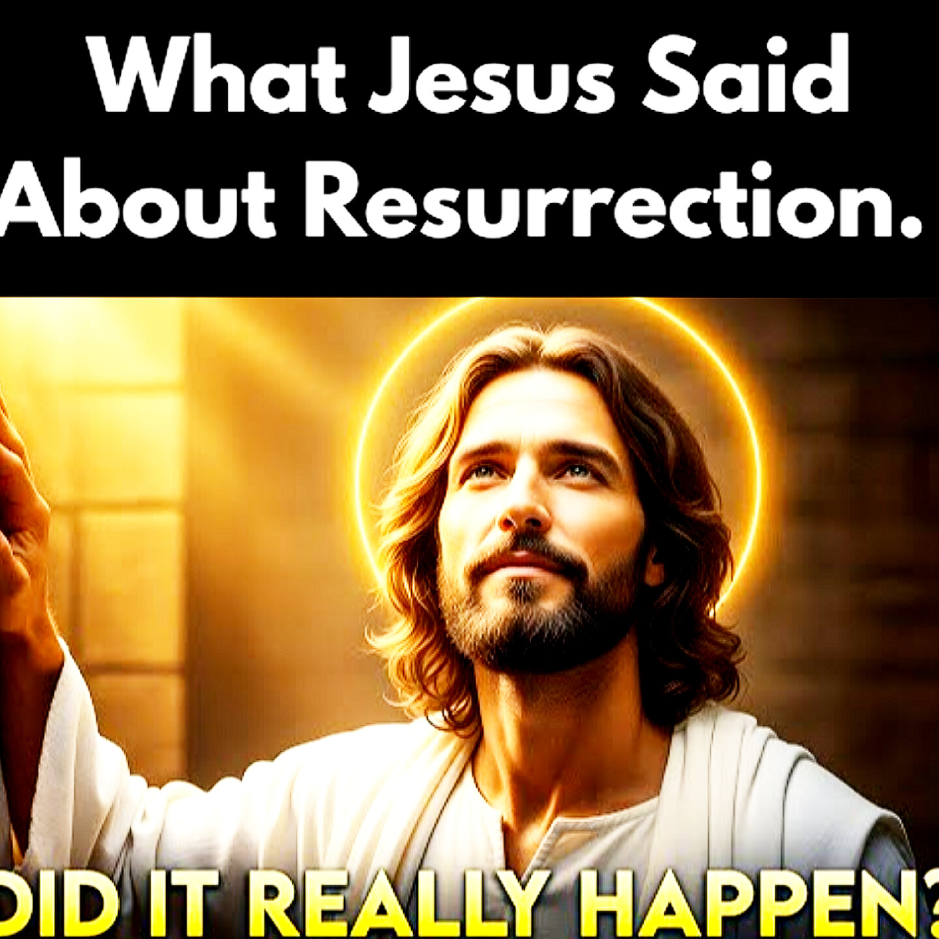 What Jesus Said About Resurrection. Bible Stories.  episode artwork