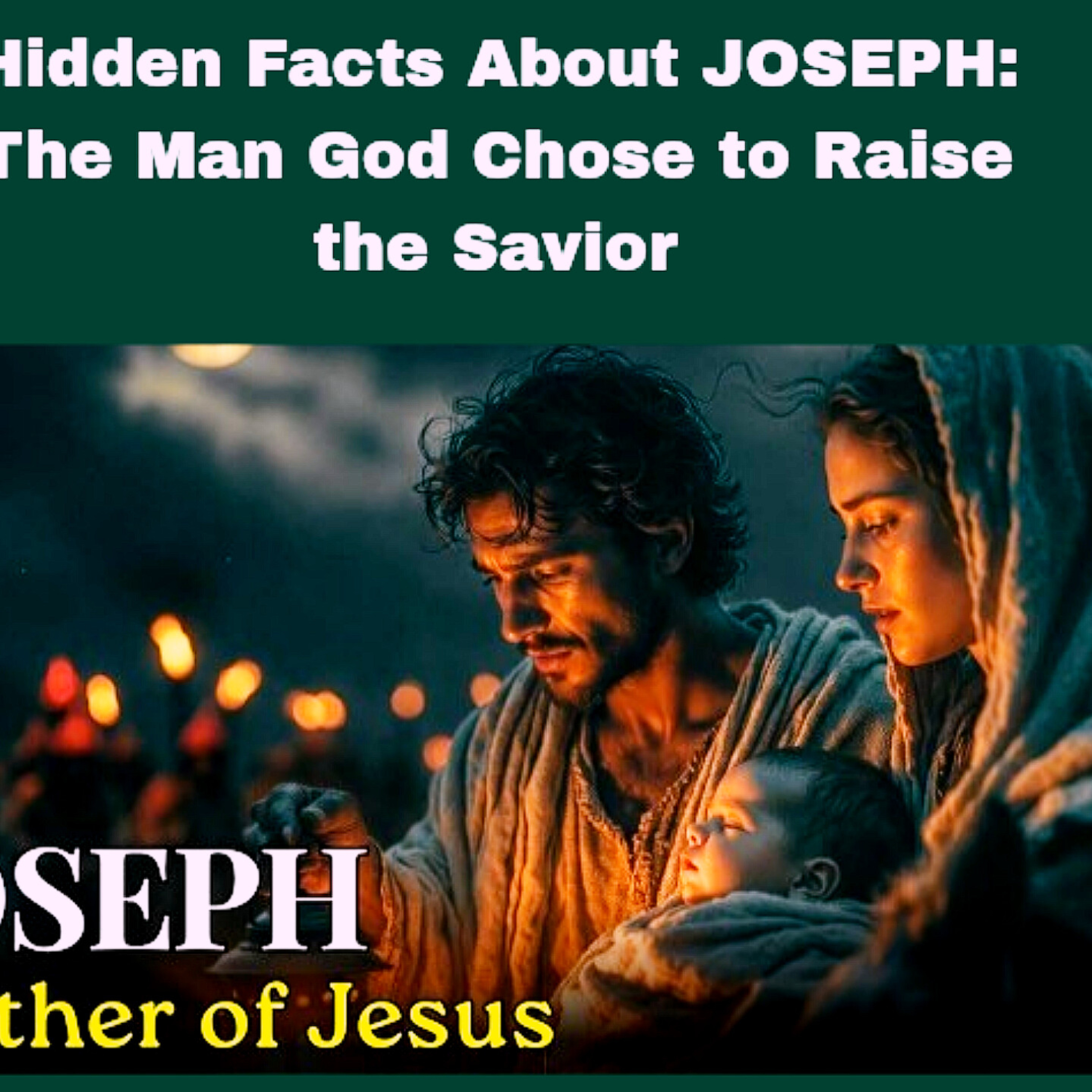 Hidden Facts About JOSEPH: The Man God Chose to Raise the Savior. Bible Stories  episode artwork
