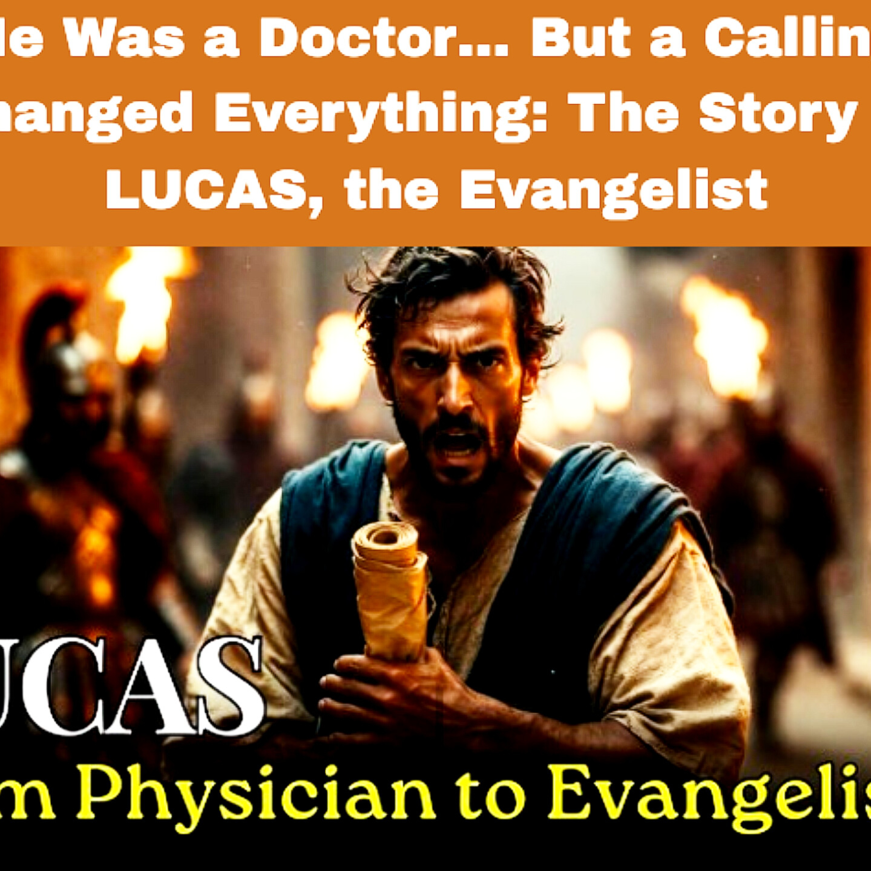 He Was a Doctor… But a Calling Changed Everything: The Story of LUCAS, the Evangelist. Bible Stories.  episode artwork