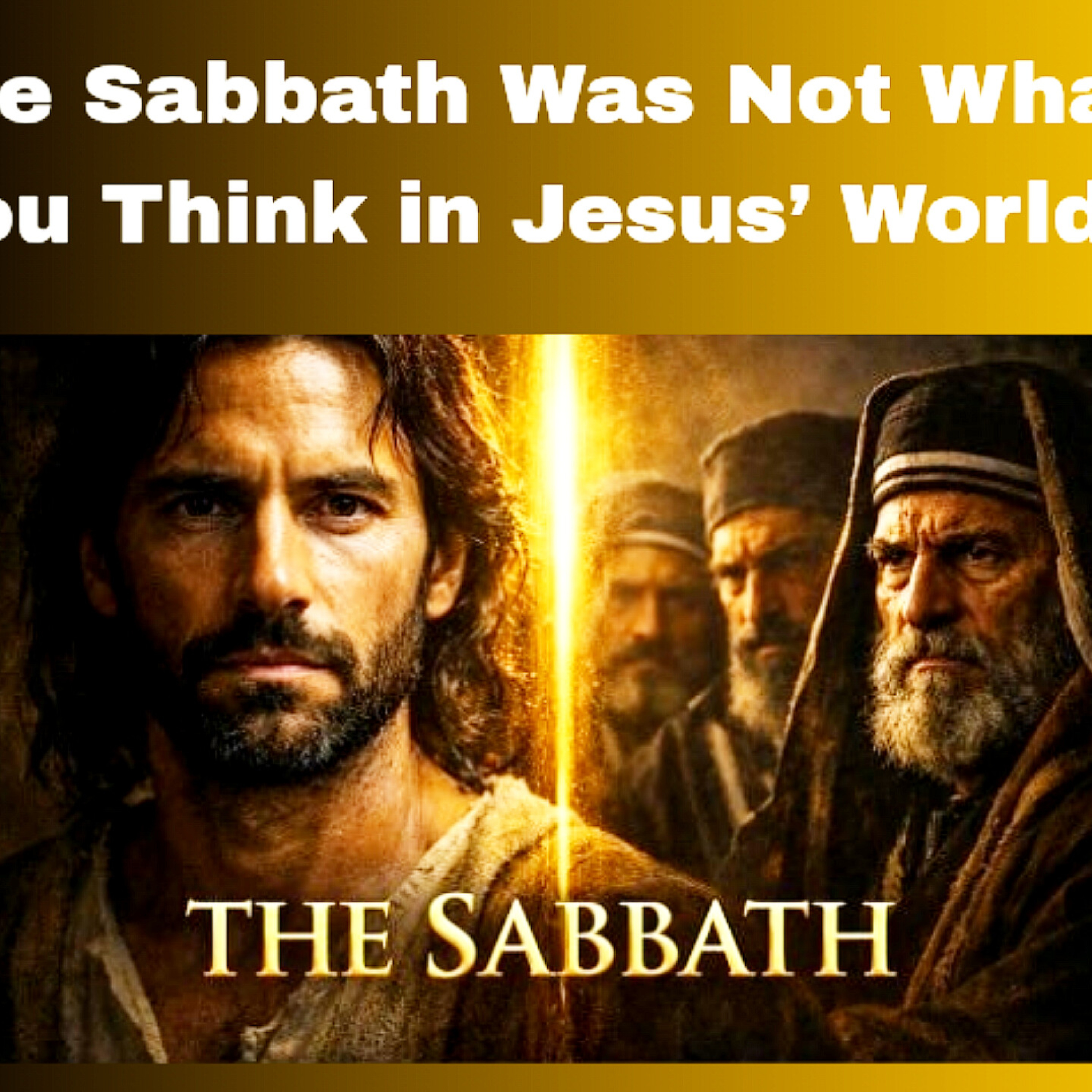 The Sabbath Was Not What You Think in Jesus’ World. Bible Stories.  episode artwork
