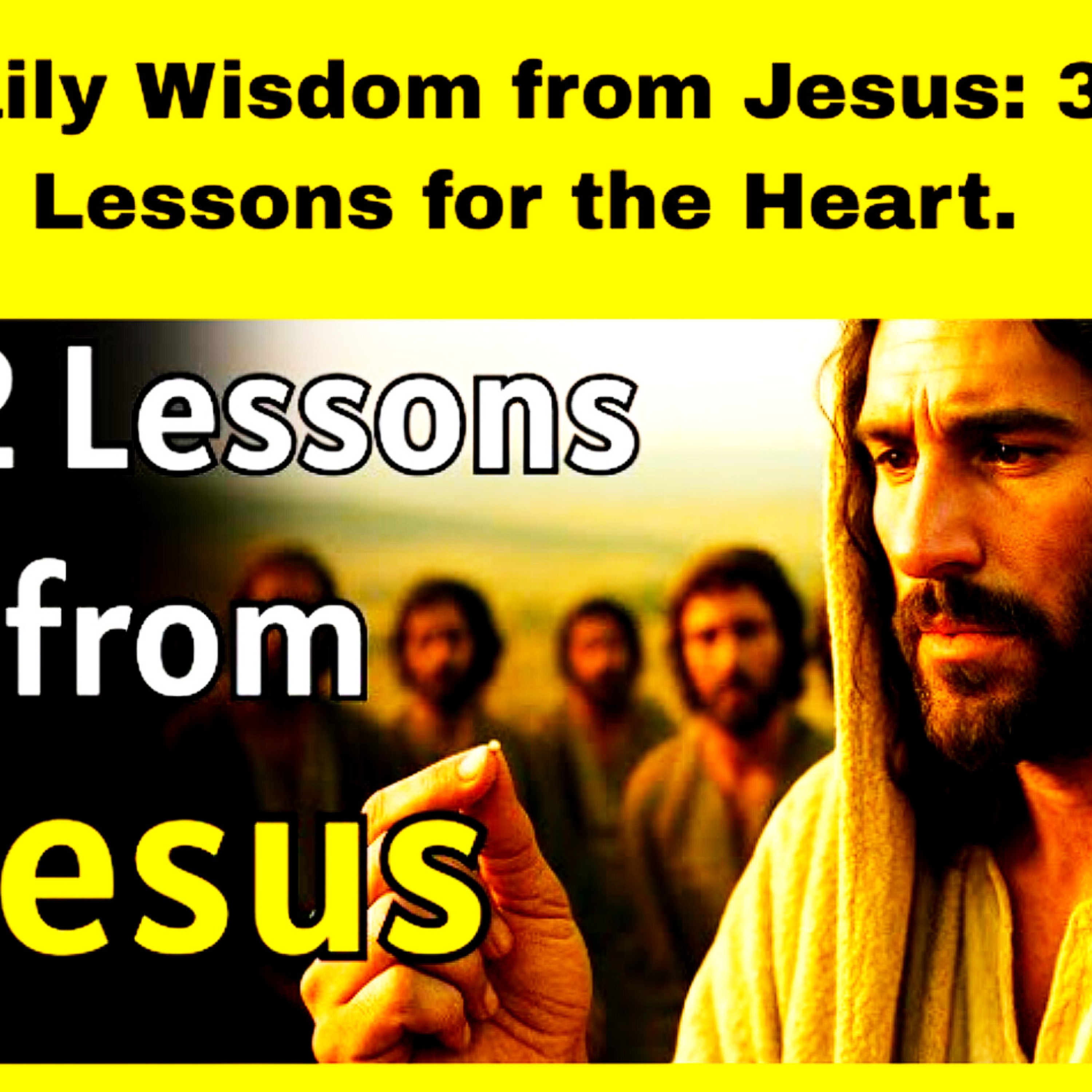 Daily Wisdom from Jesus: 32 Lessons for the Heart. Bible Stories.  episode artwork