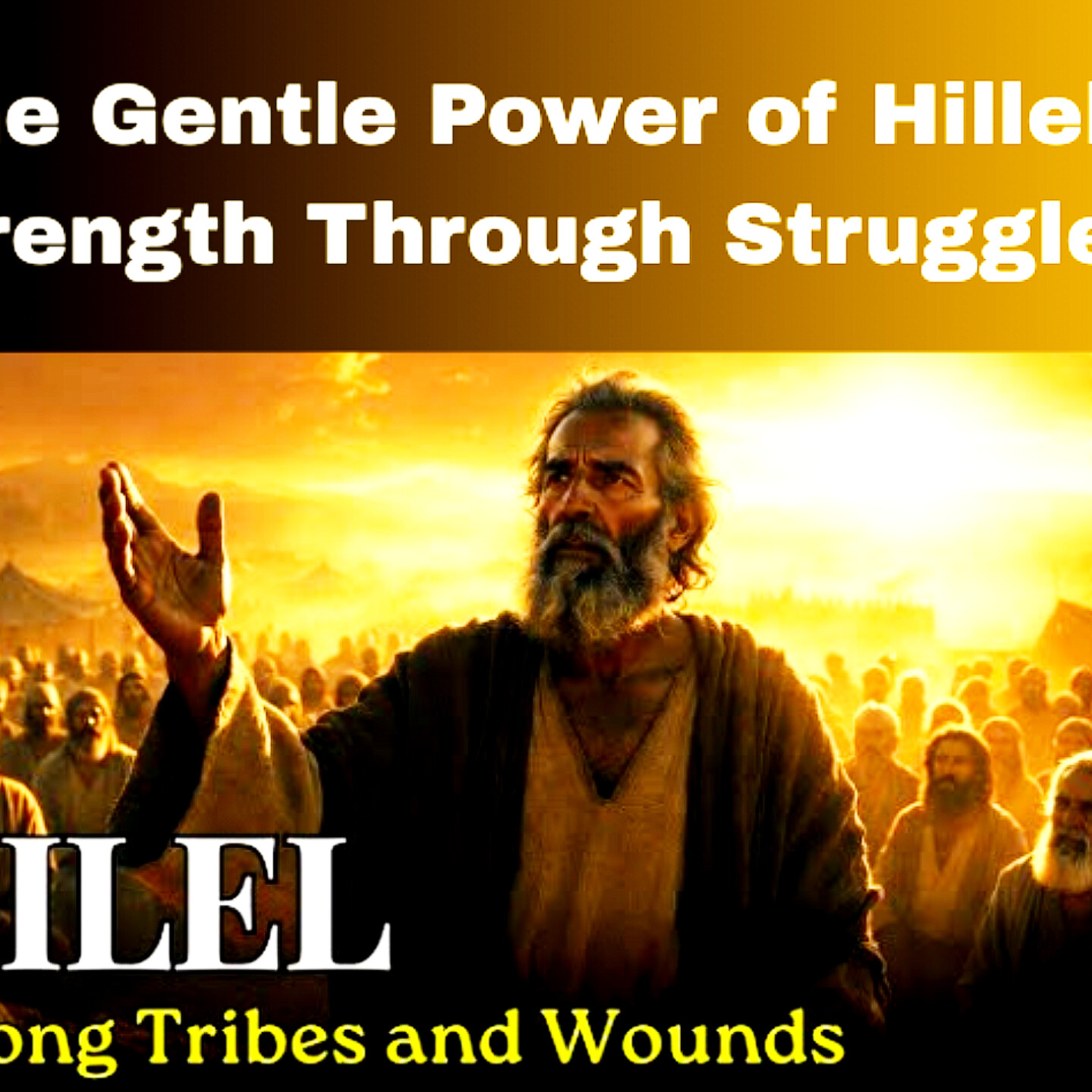 The gentle power of Hillel, strength through struggle. Bible Stories.  episode artwork