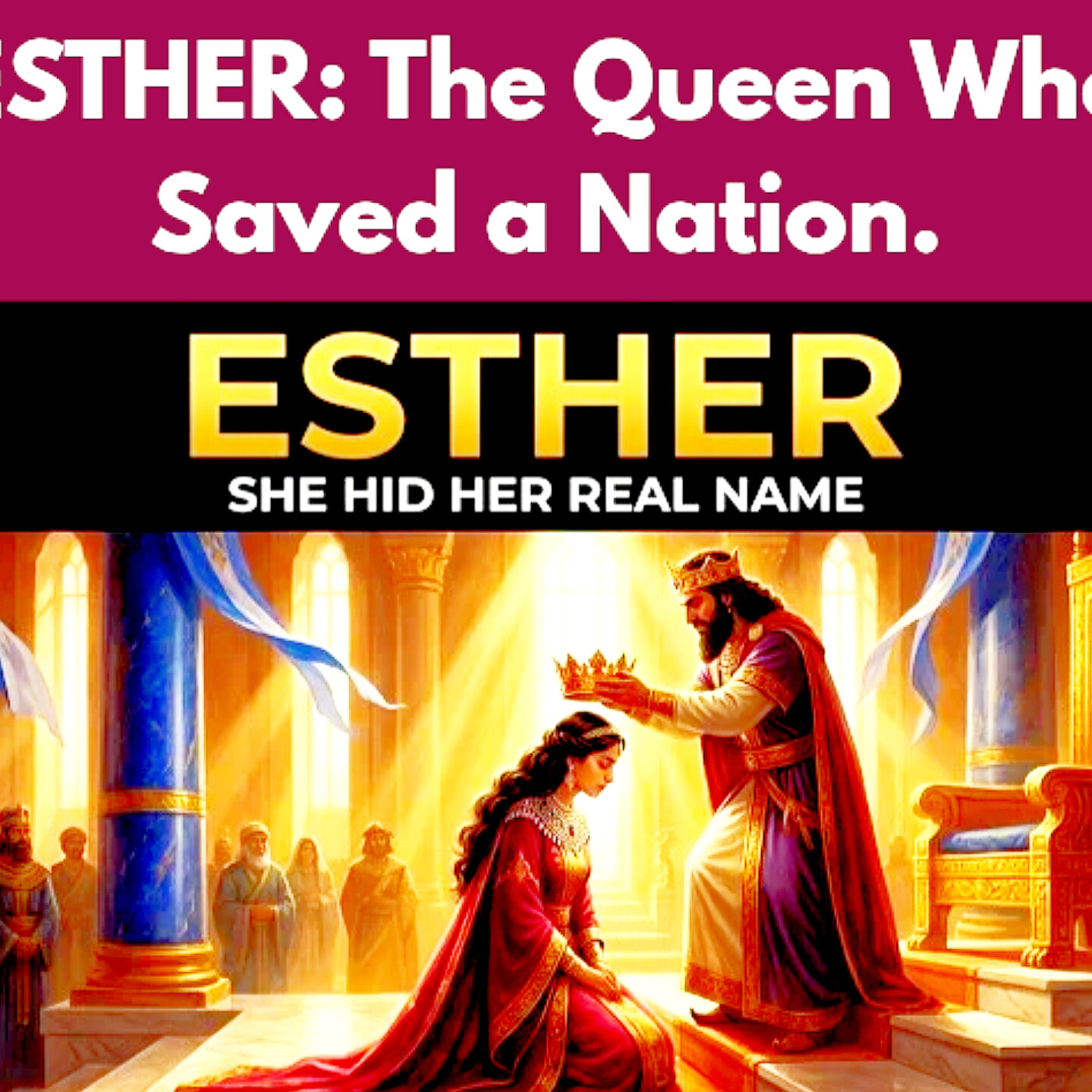 ESTHER: The Queen Who Saved a Nation. Bible Stories. 