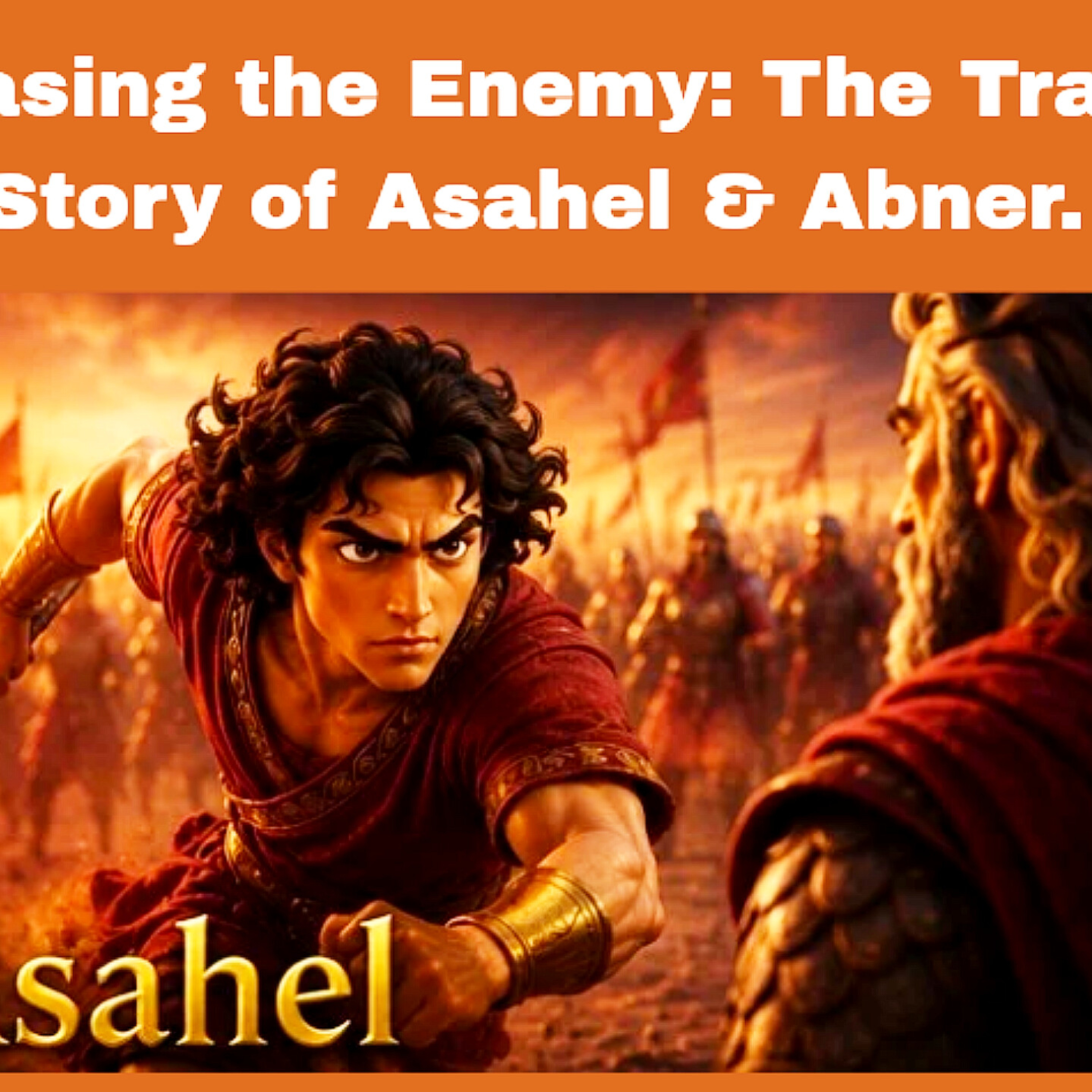 Chasing the Enemy: The Tragic Story of Asahel & Abner. Bible Stories