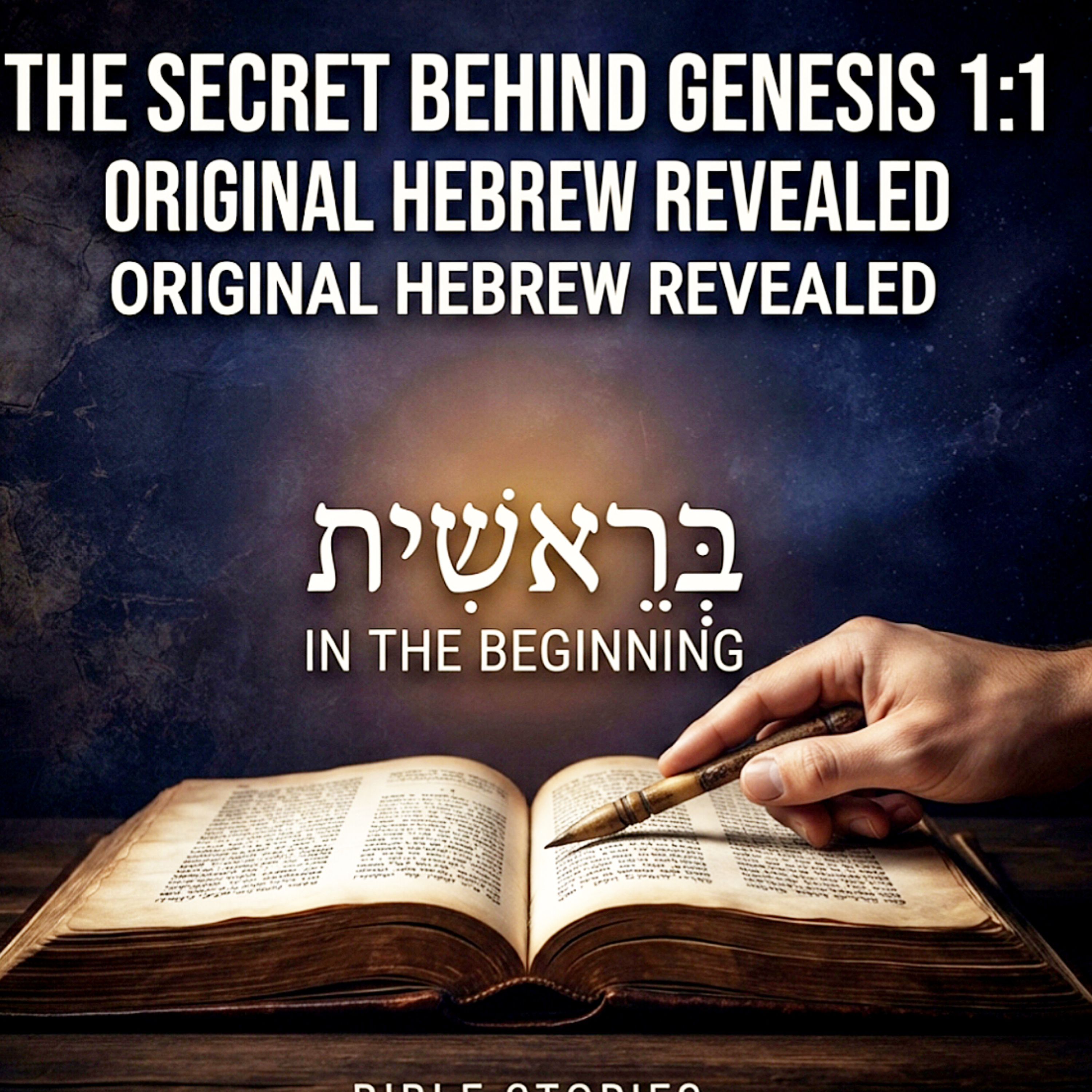 The Secret Behind Genesis 1:1 | Original Hebrew Revealed. Bible Stories