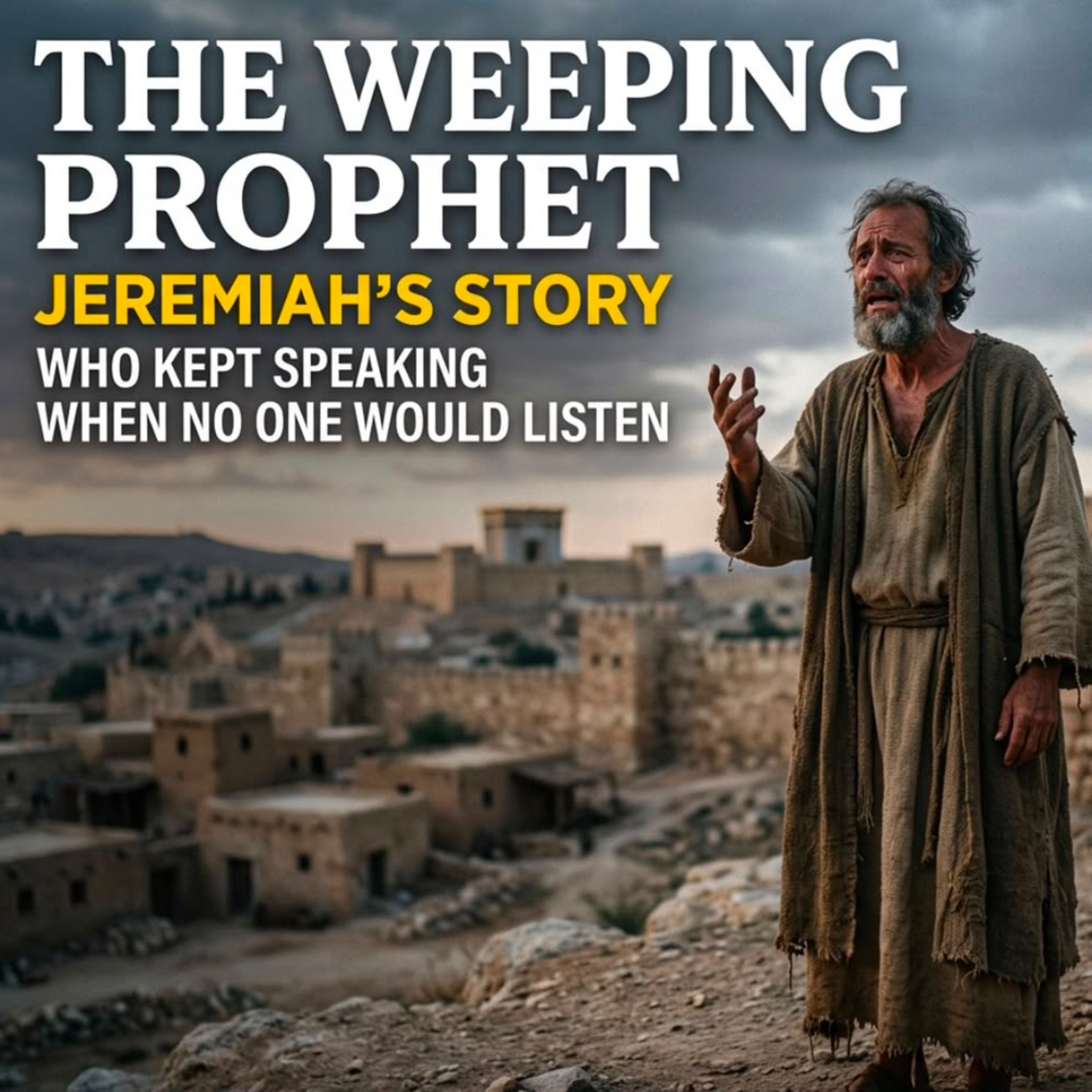 Why Jeremiah Is Called the Weeping Prophet | His Untold Bible Story. Bible Stories 