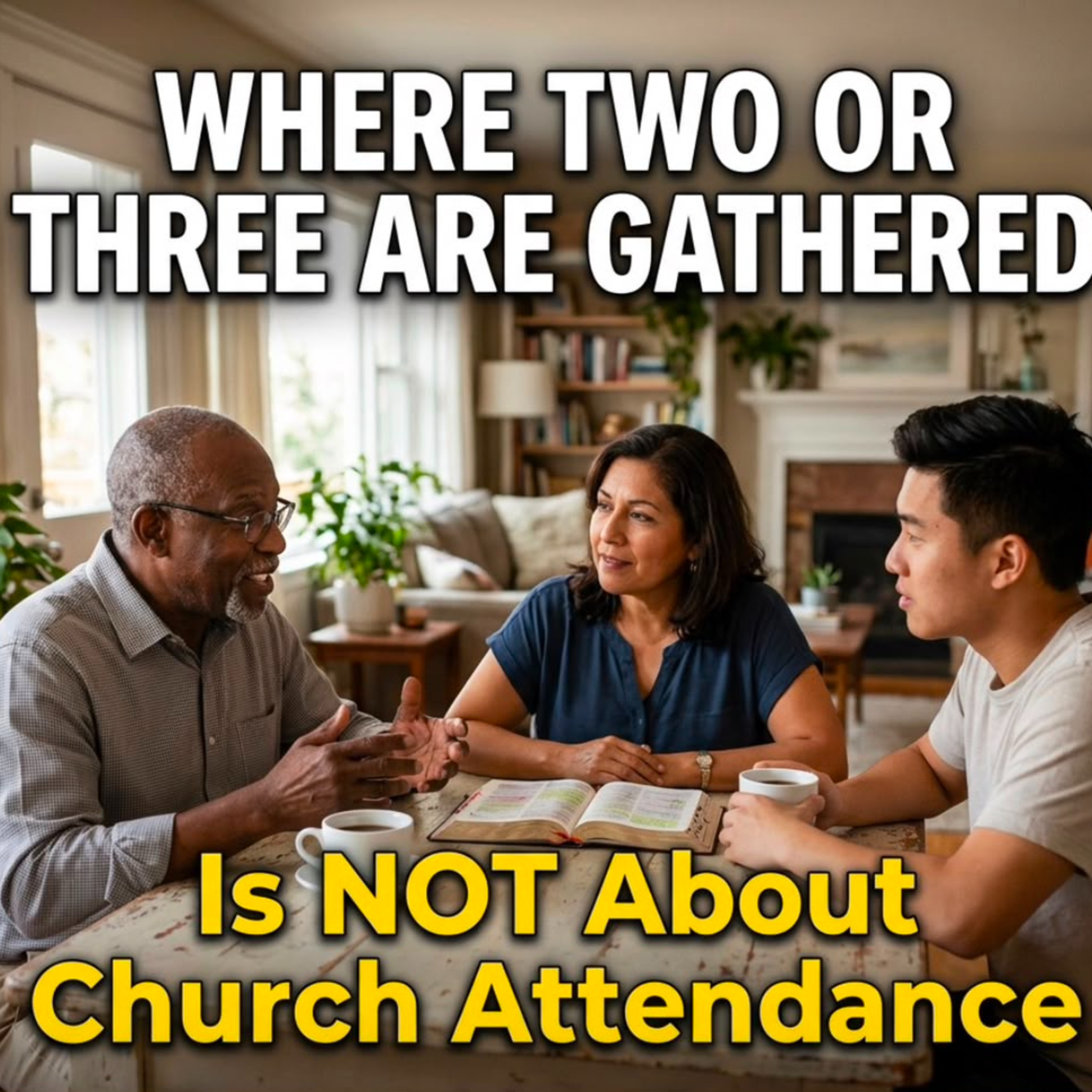 What Jesus Really Meant by "Where Two or Three Are Gathered. Bible Stories.