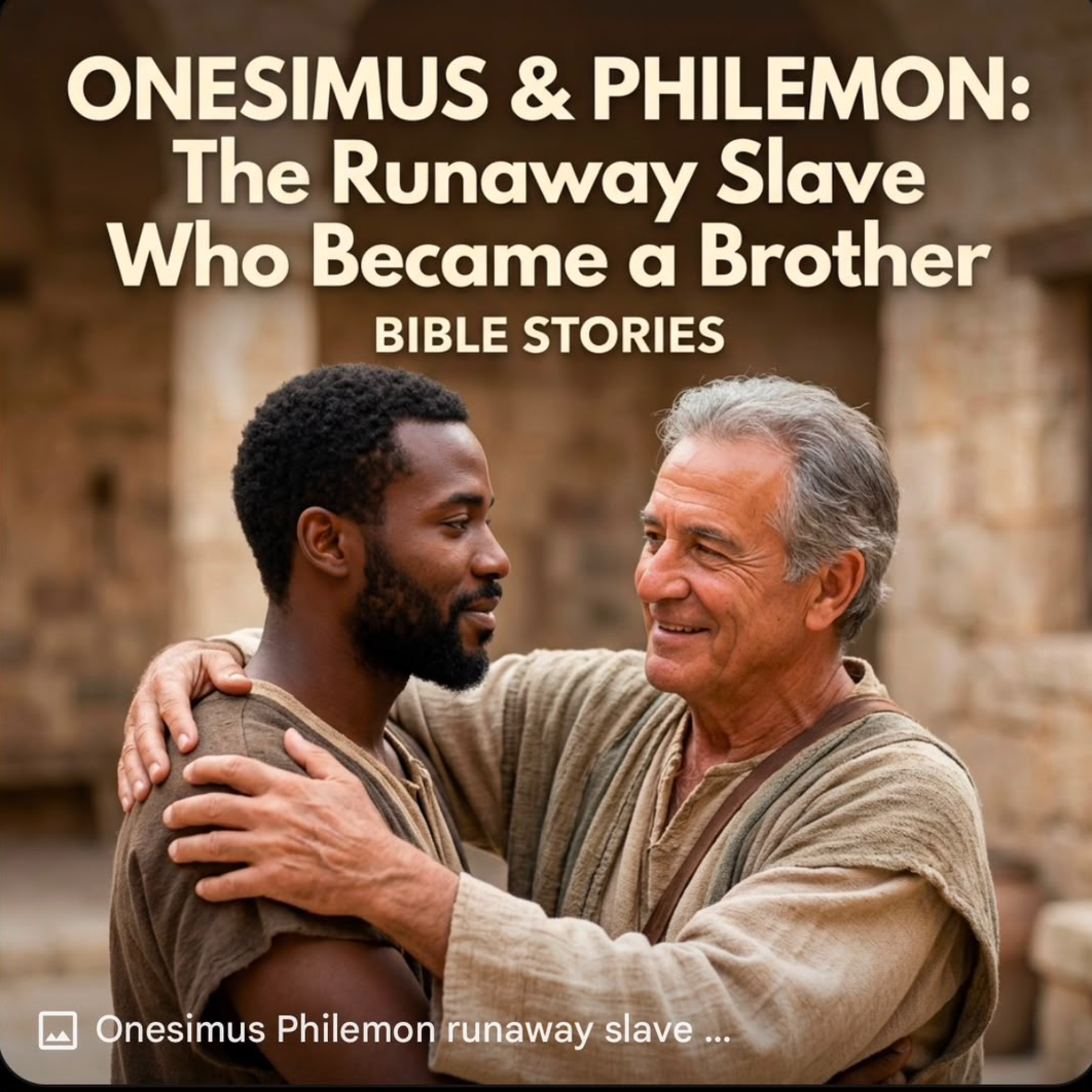From Slave to Brother | The Story of Onesimus and Philemon. Bible Stories 