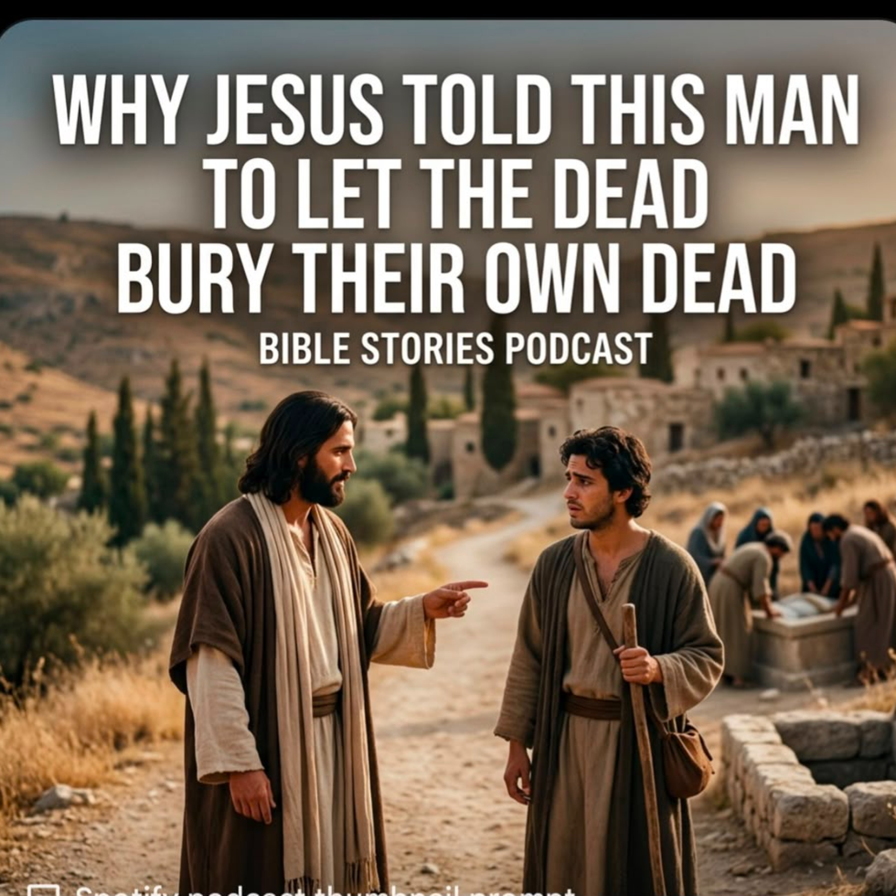 What Jesus Really Meant by “Let the Dead Bury Their Own Dead” | Matthew 8 Explained. Bible Stories. episode artwork