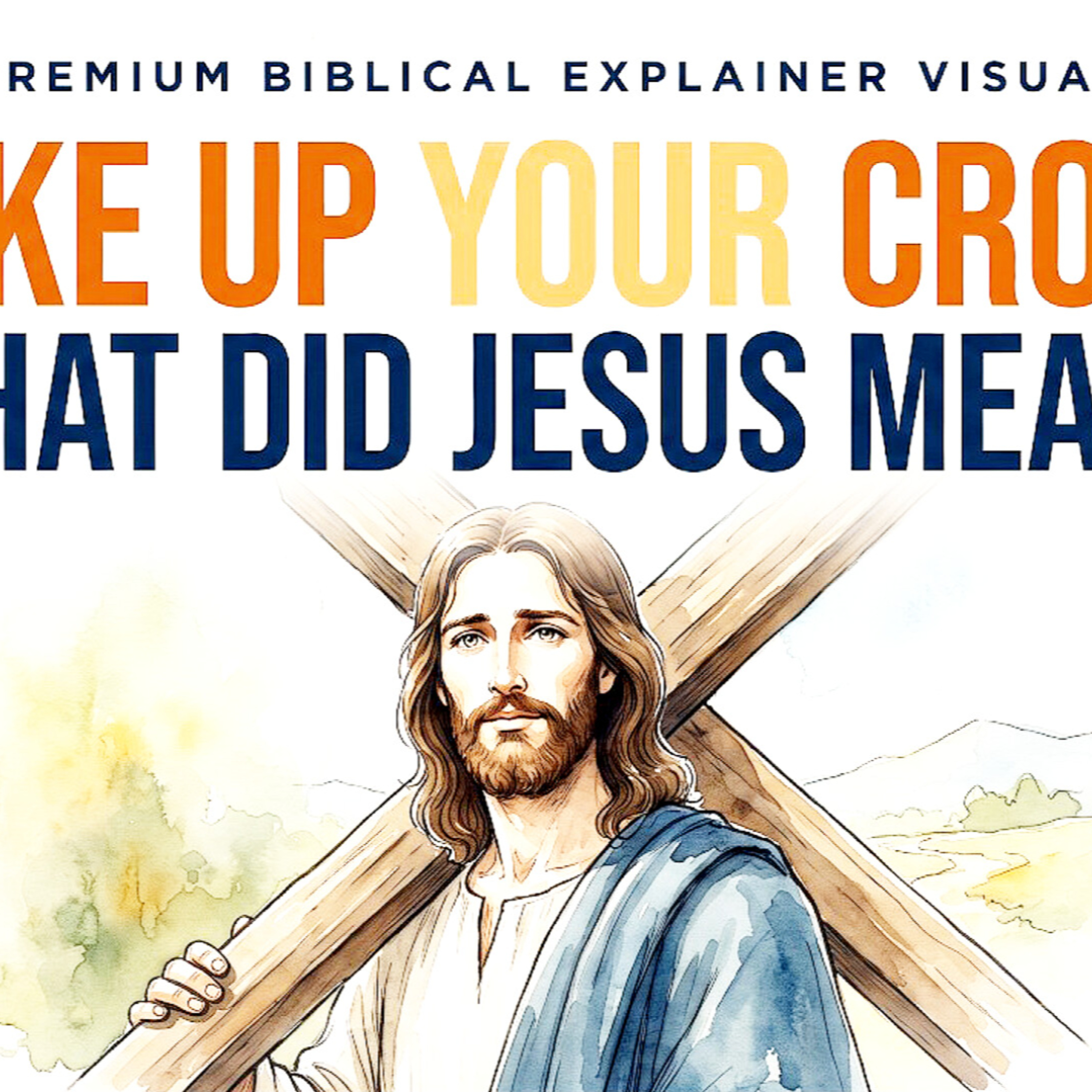 Jesus asked us to carry our cross by ourselves, the deep meaning. Bible Stories . episode artwork