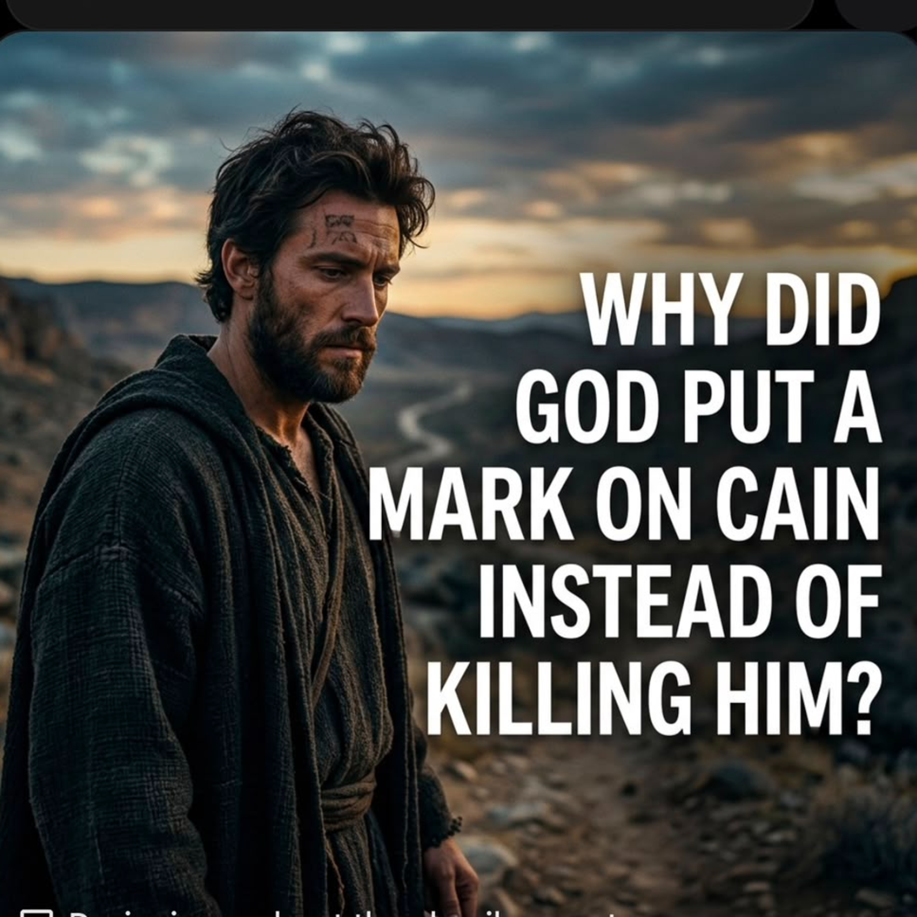 The Mark of Cain Explained | Why God Spared Cain After Abel’s Murder. Bible Stories episode artwork