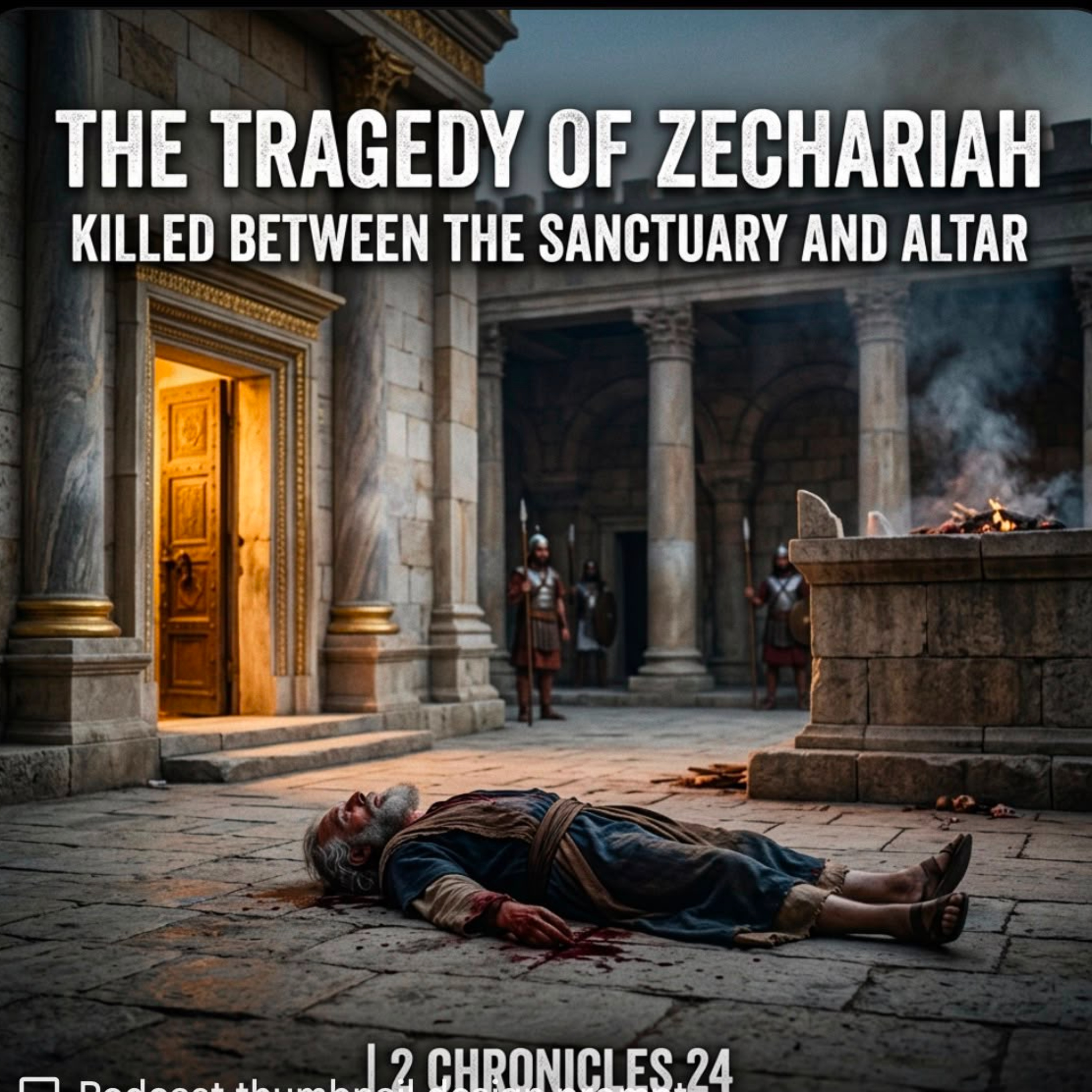 Why Zechariah Was Killed Between the Temple and Altar | 2 Chronicles 24. Bible Stories episode artwork
