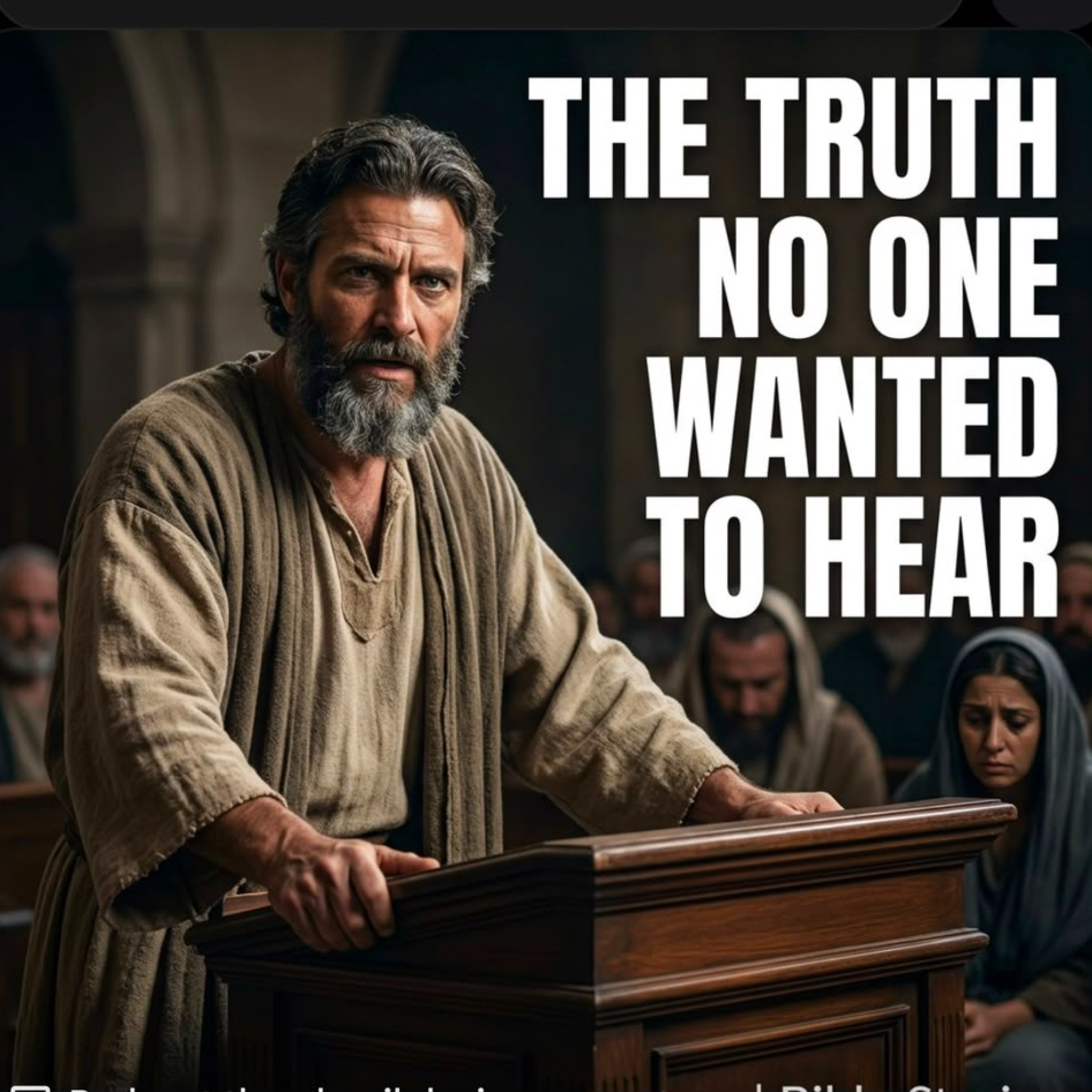 The Prophet Who Refused to Stay Silent | The Truth No One Wanted to Hear. Bible Stories 