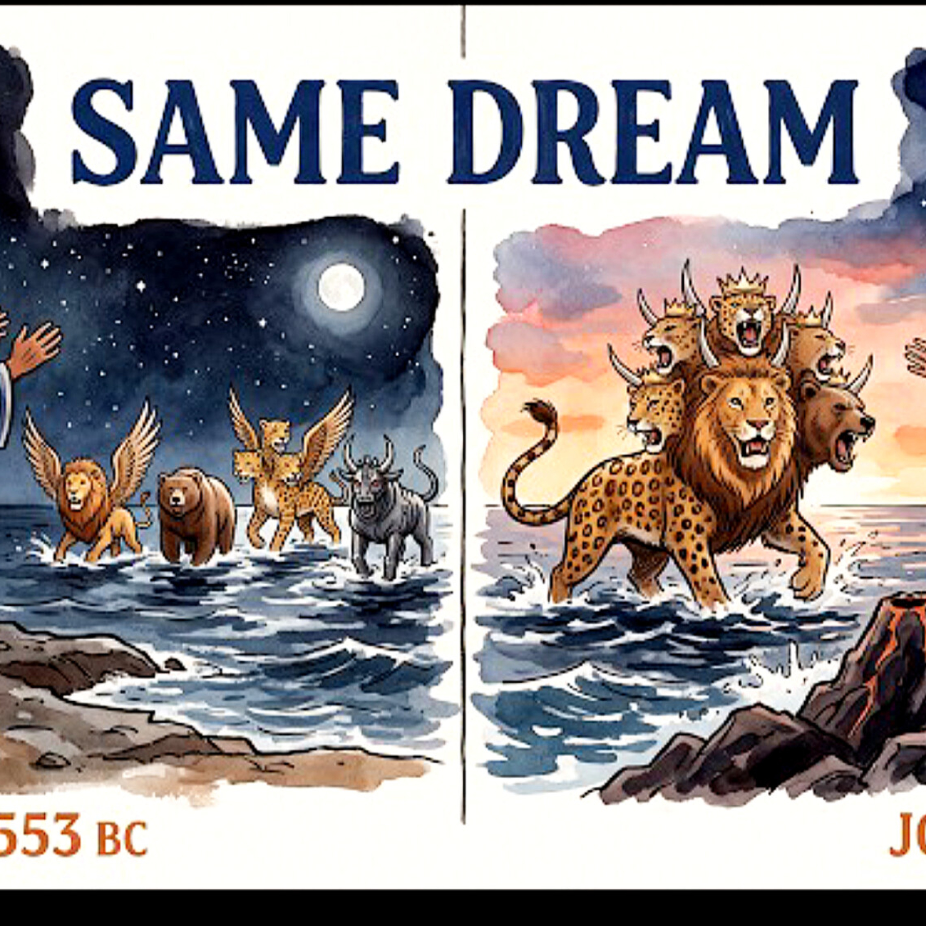 Daniel 7 Explained: The Key to Understanding Revelation. Bible Stories.