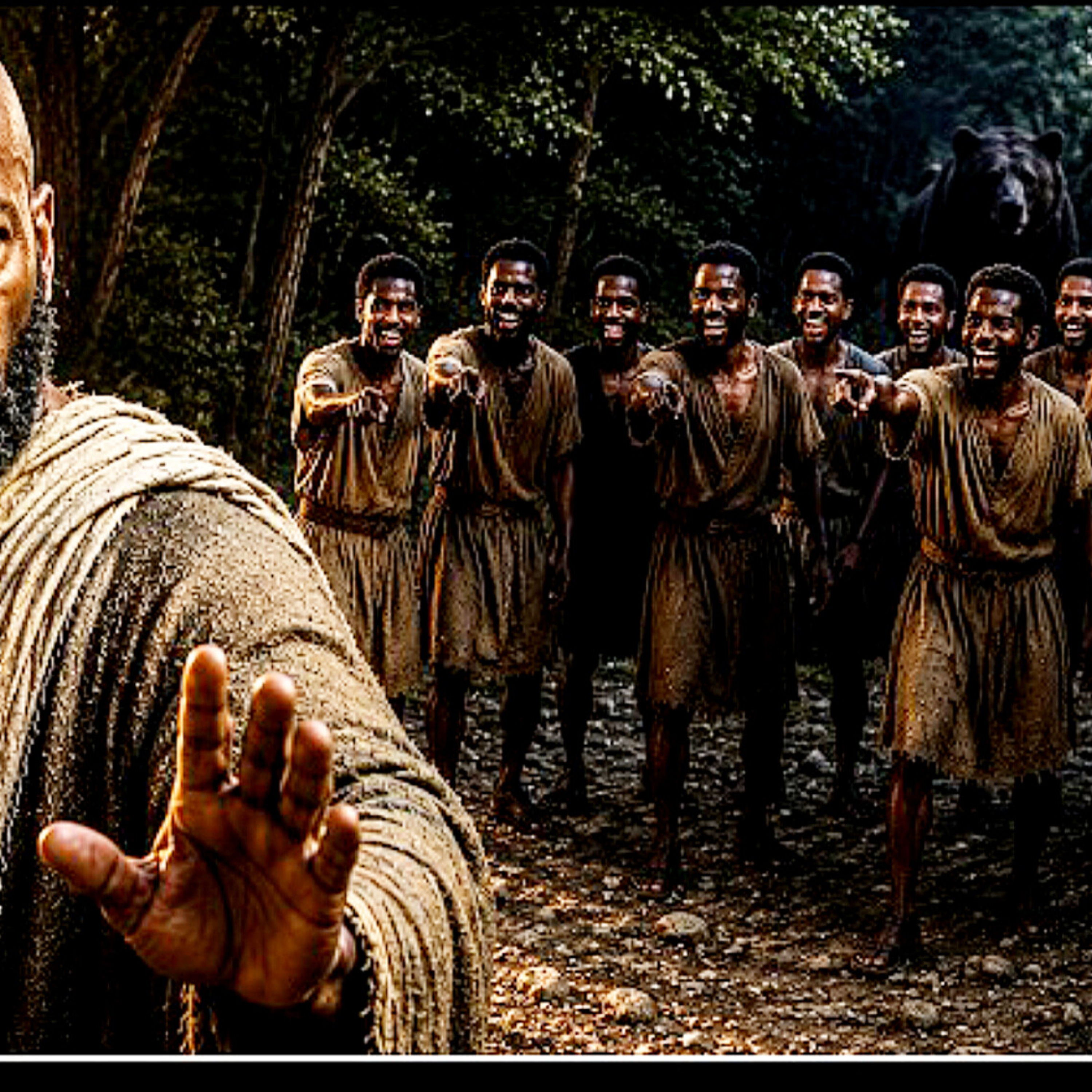 The 42 Men Who Mocked Elisha — Then God Sent Bears. Bible Stories.