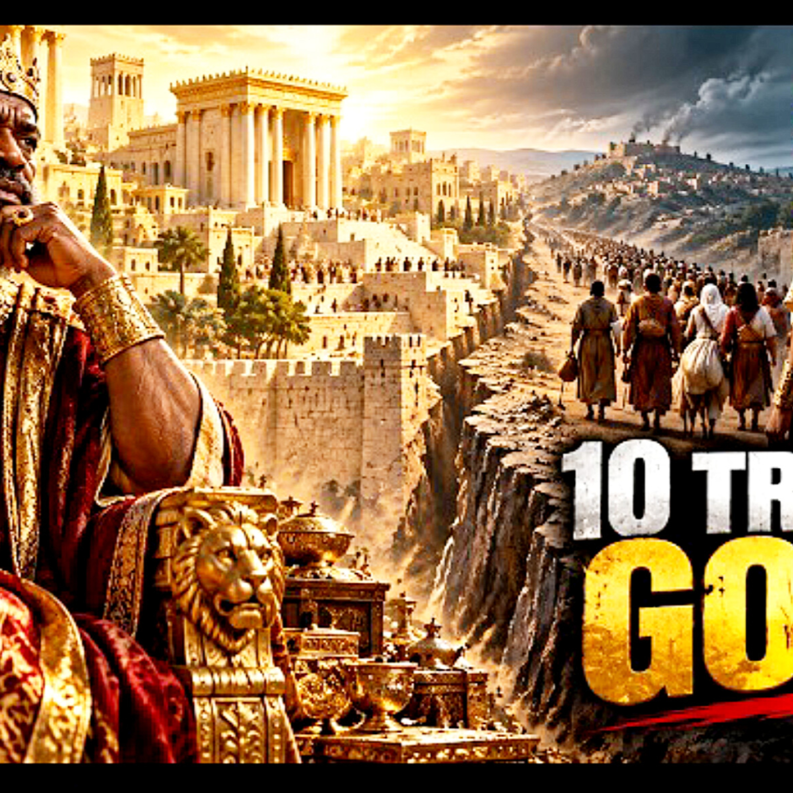 What Happened to Israel After King Solomon Died? Bible Stories.
