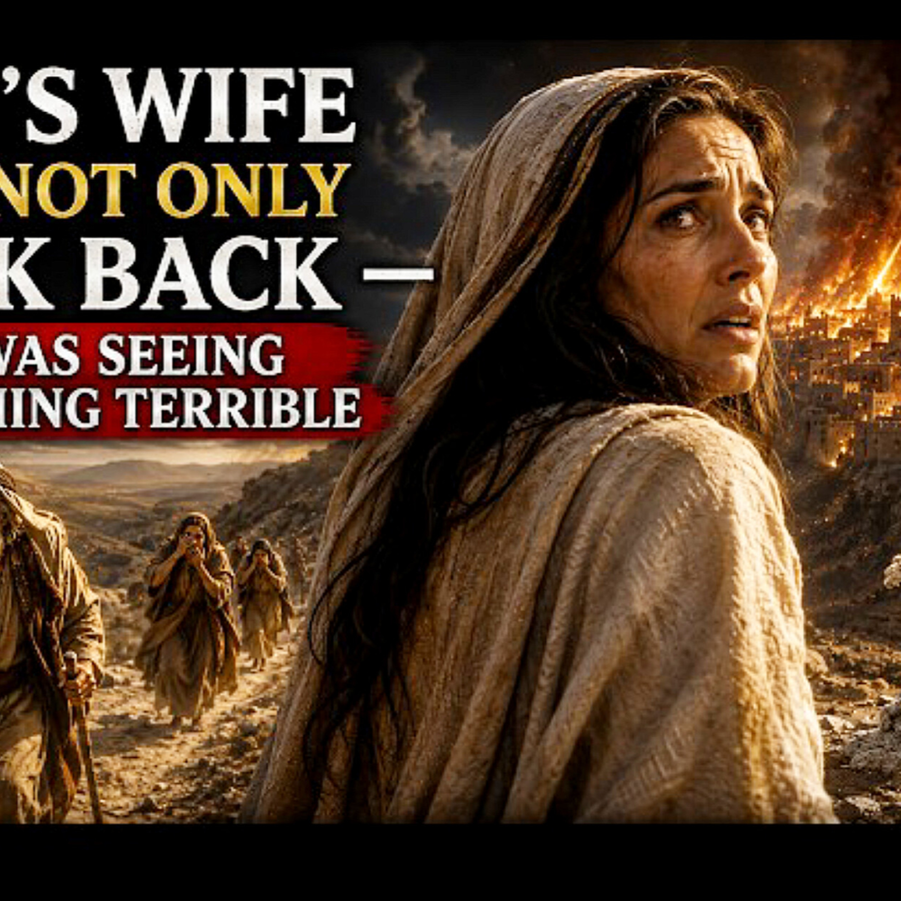 What Did Lot’s Wife Really See? The Terrifying Truth Behind Her Final Look! Bible Stories