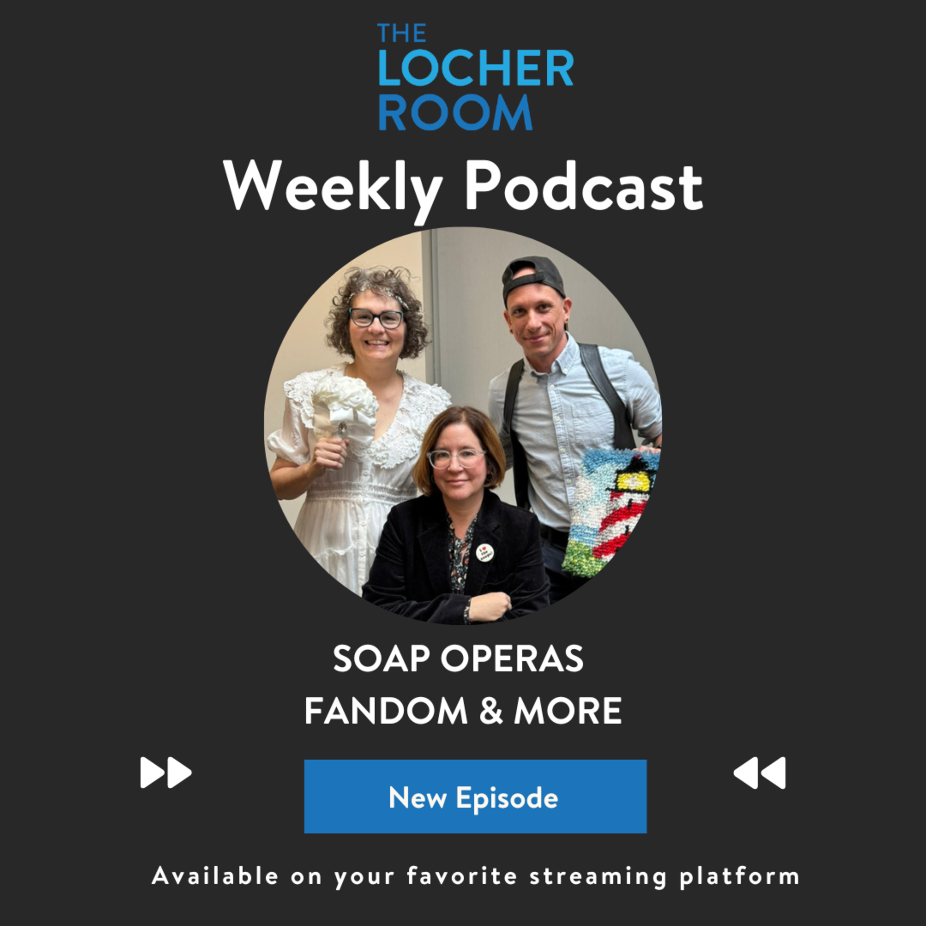 A heartfelt conversation on soap opera fandom & more. Paul Gosselin, Annie Armstrong and Elisa Smith share how soaps shaped identity, offered comfort, and built community across generations.