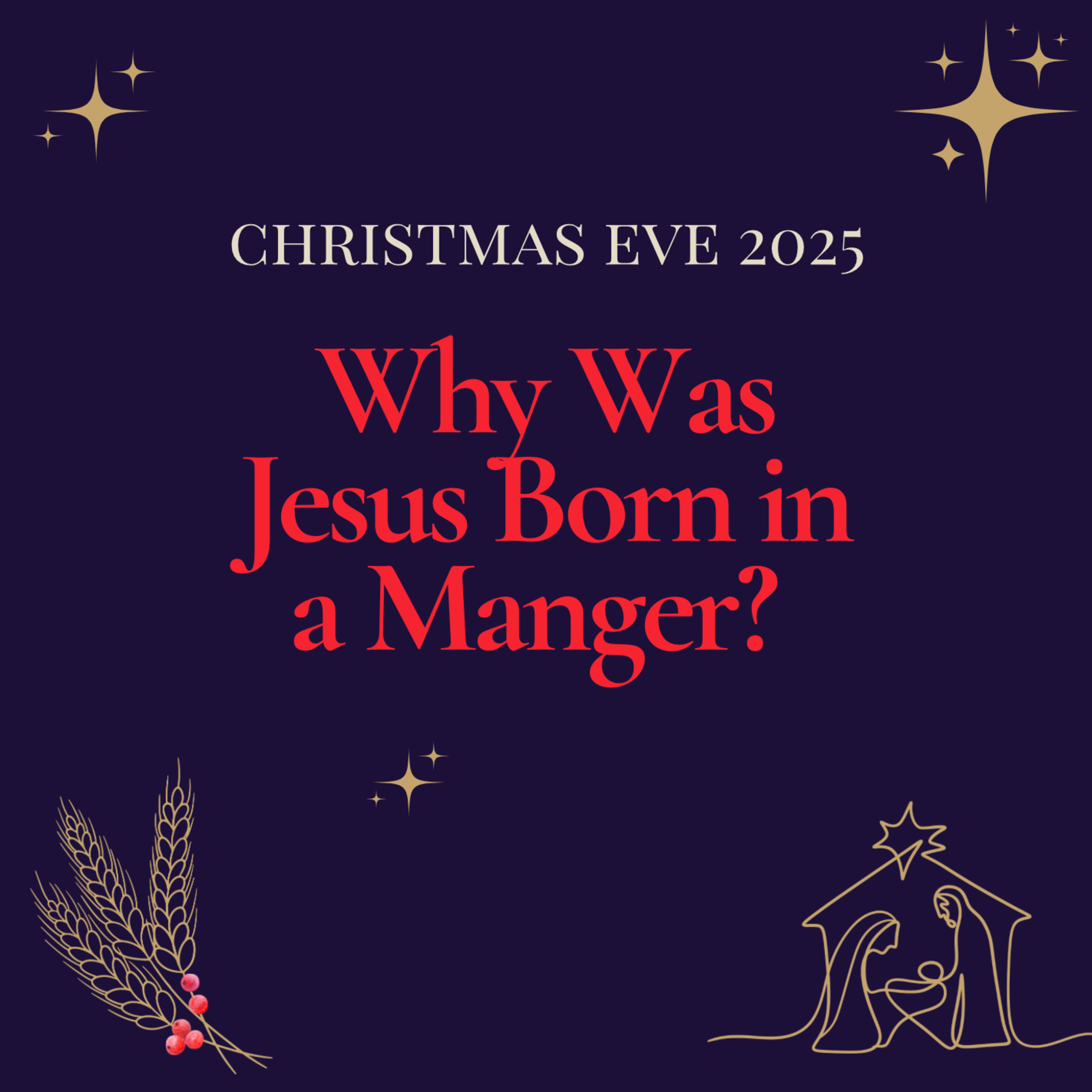 Why The Manger Matters: Christmas Eve episode artwork