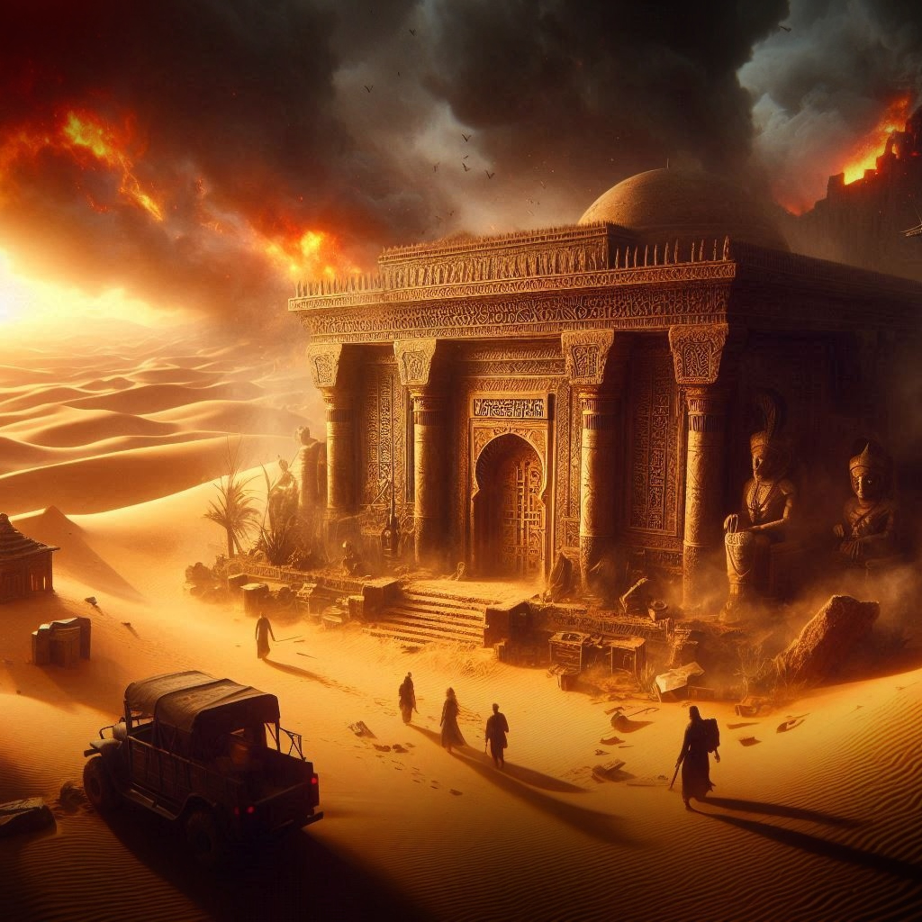 Whispers Beneath the Sand | Djinn Horror Story episode artwork