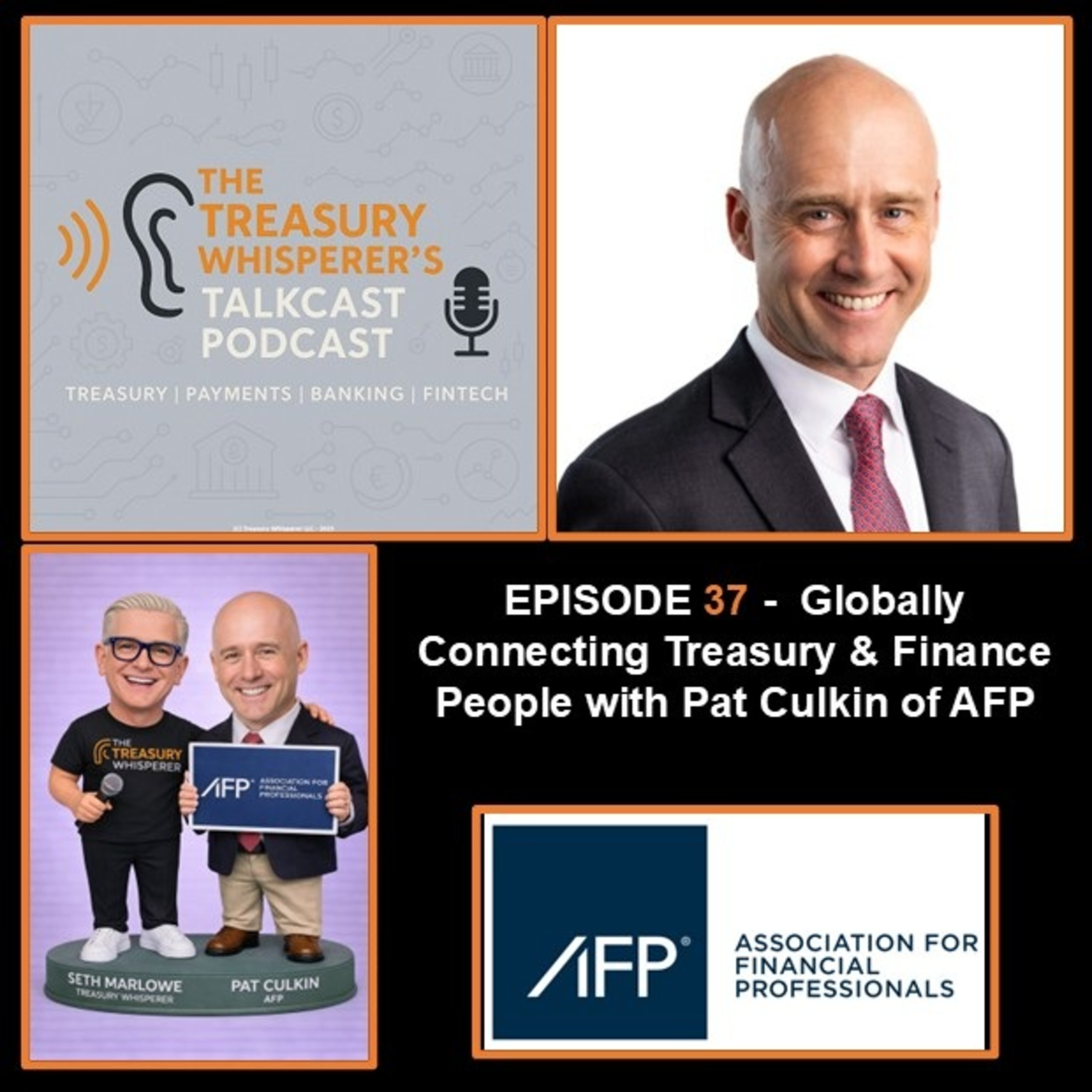 Episode 37 - Globally Connecting Treasury and Finance People with Pat Culkin (AFP)