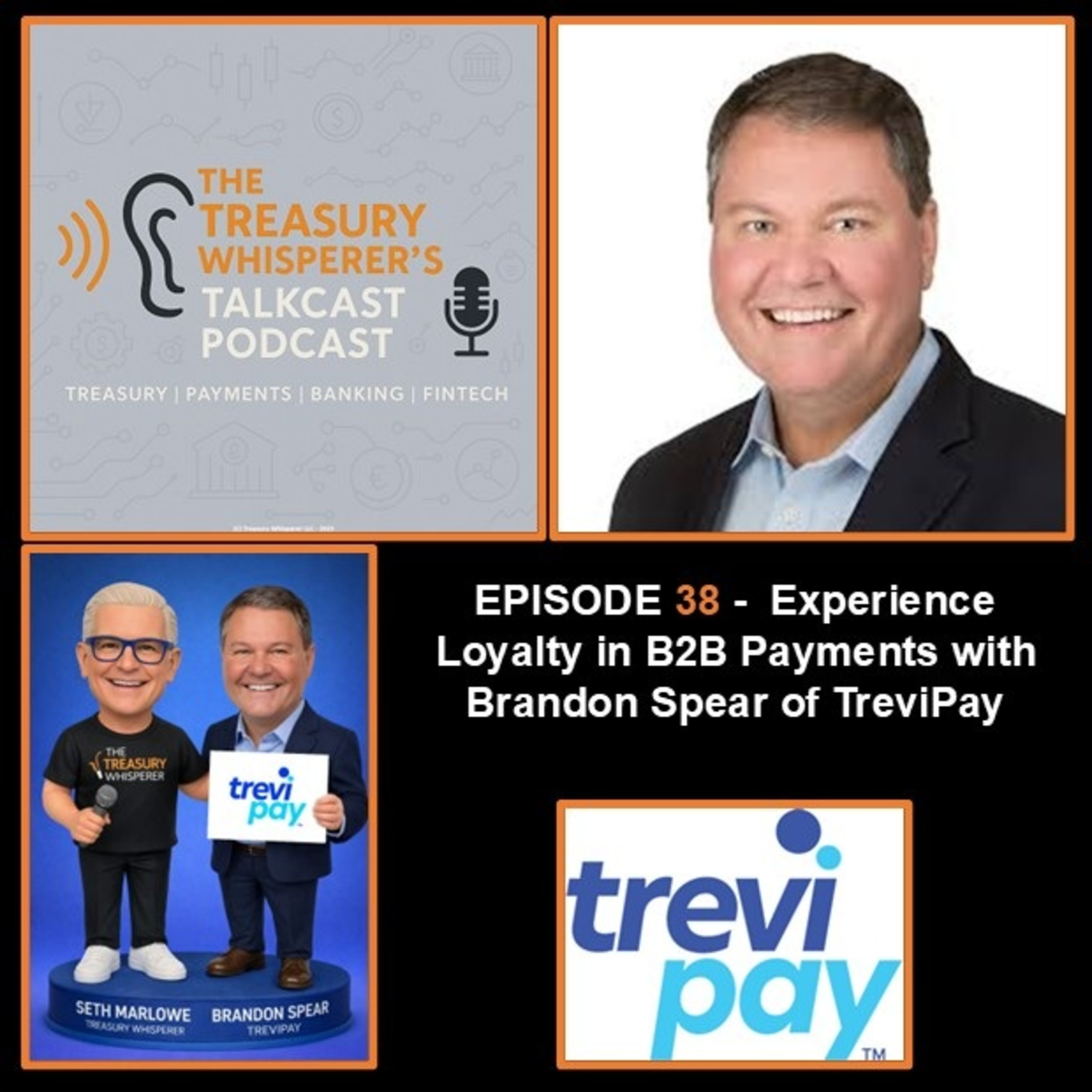 Episode 38 - Experience Loyalty in B2B Payments with Brandon Spear (TreviPay)