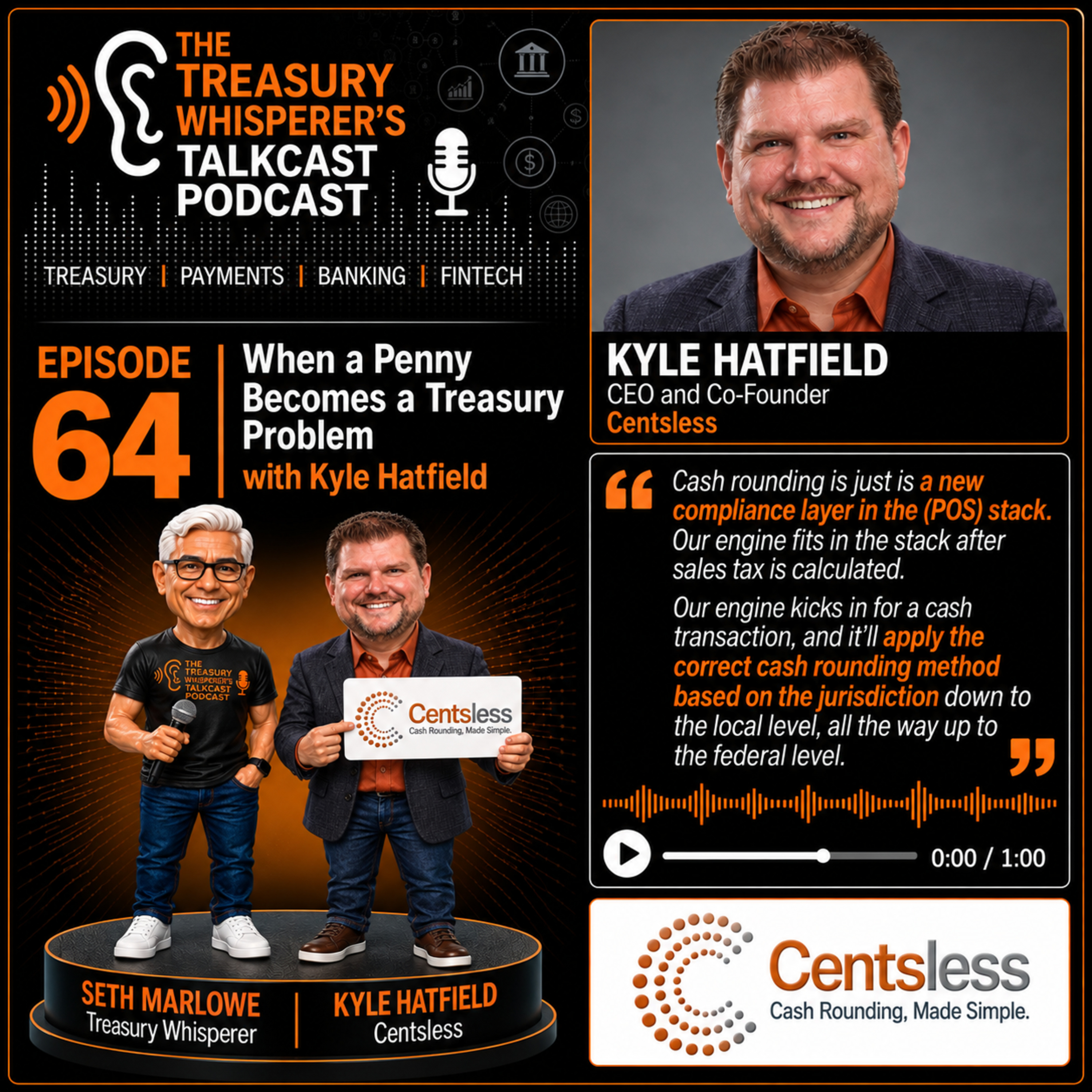 Episode 64 - When a Penny Becomes a Treasury Problem with Kyle Hatfield (Centsless)