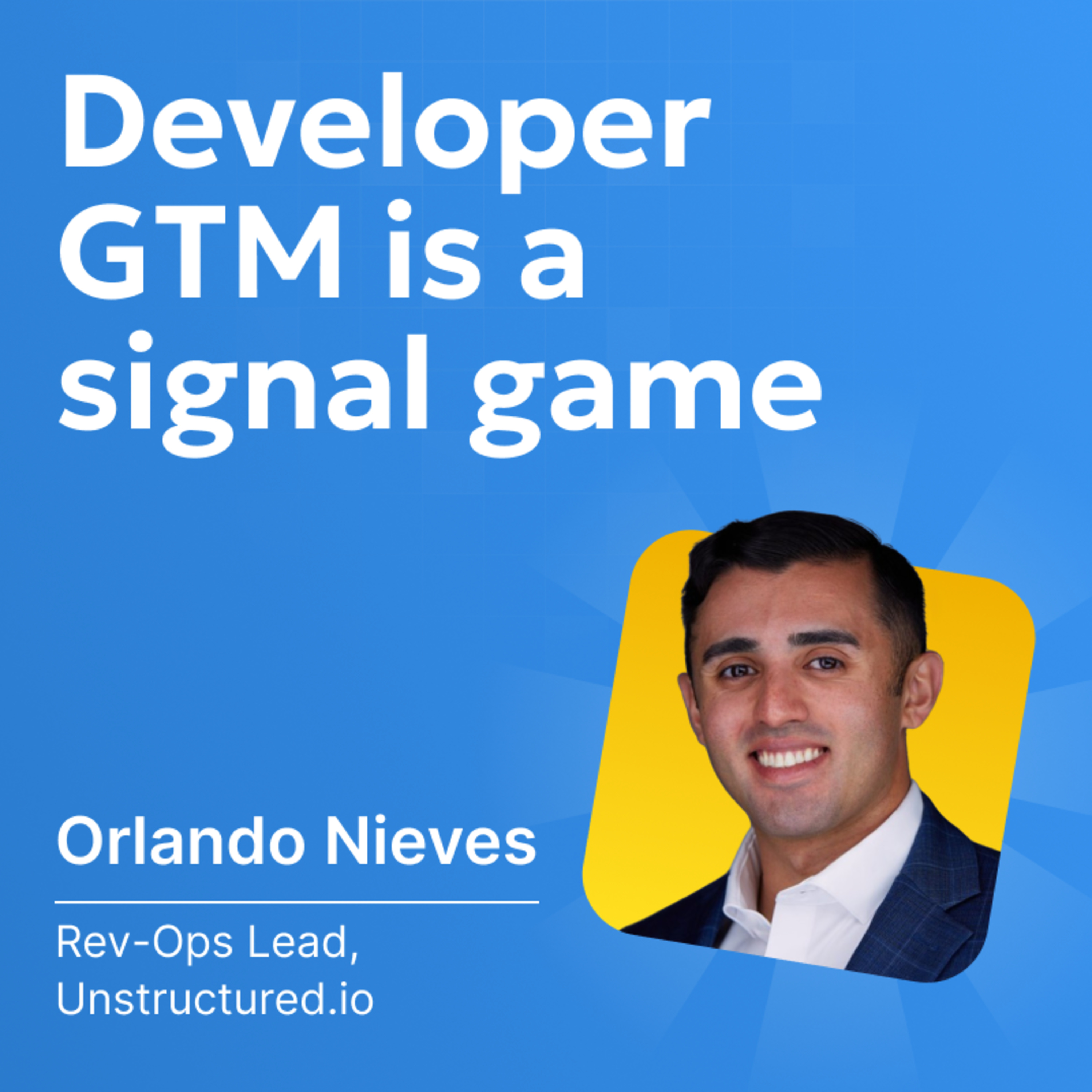 How Unstructured.io Converts OSS Signals Into Real Pipeline episode artwork