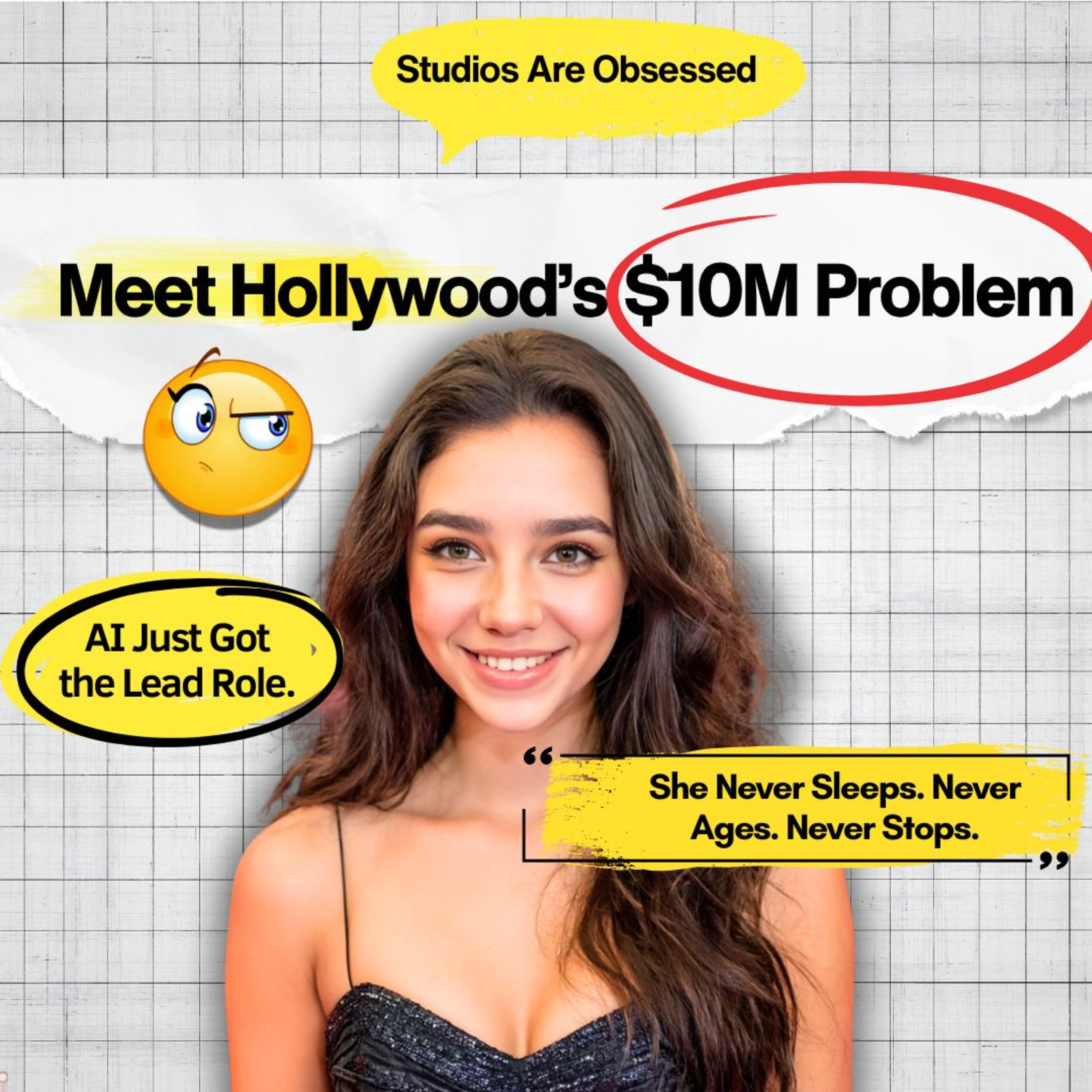 Why THIS AI Actress is Hollywood’s $10 Million Nightmare!