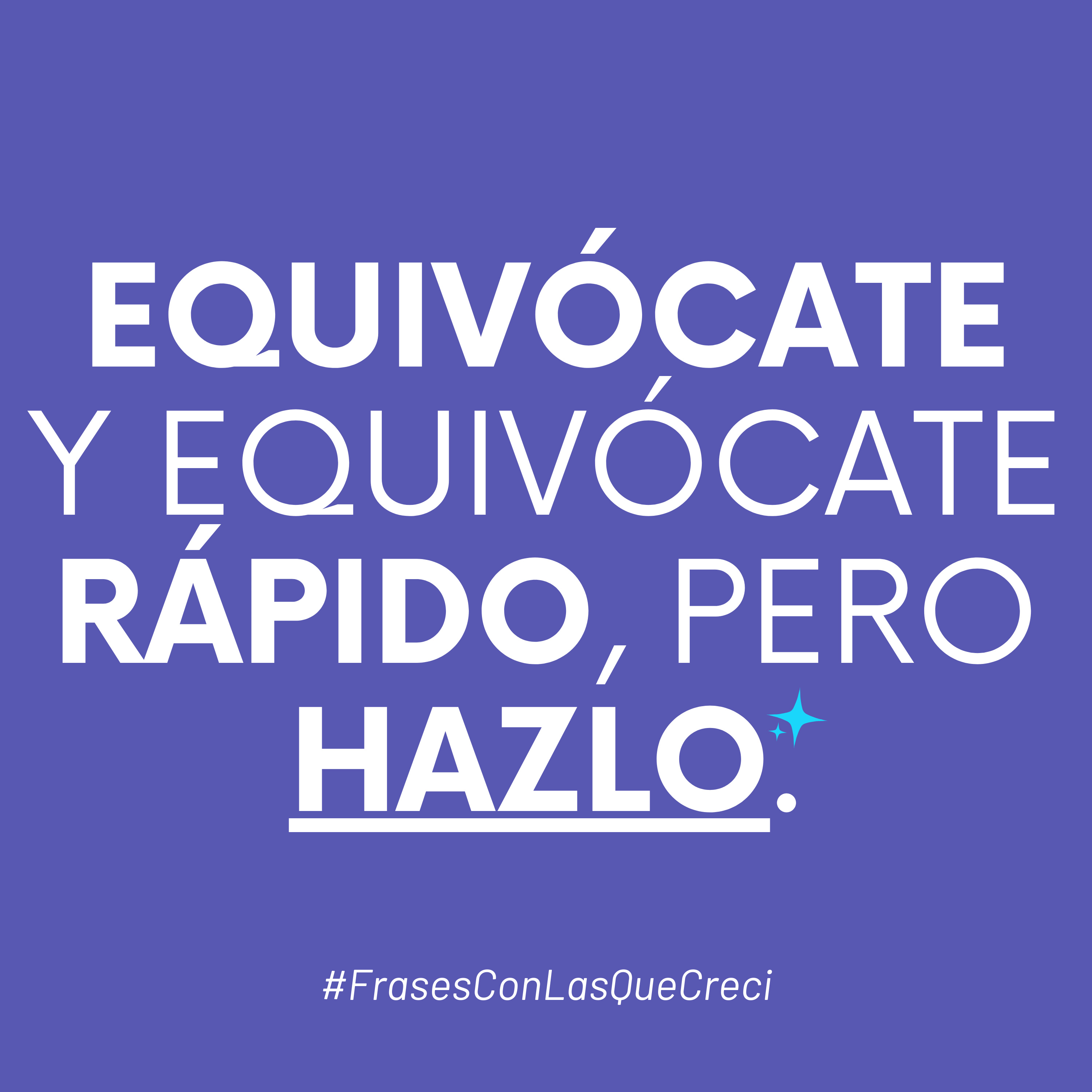 Episodio 9 | Equivócate y equivócate rápido pero hazlo episode artwork