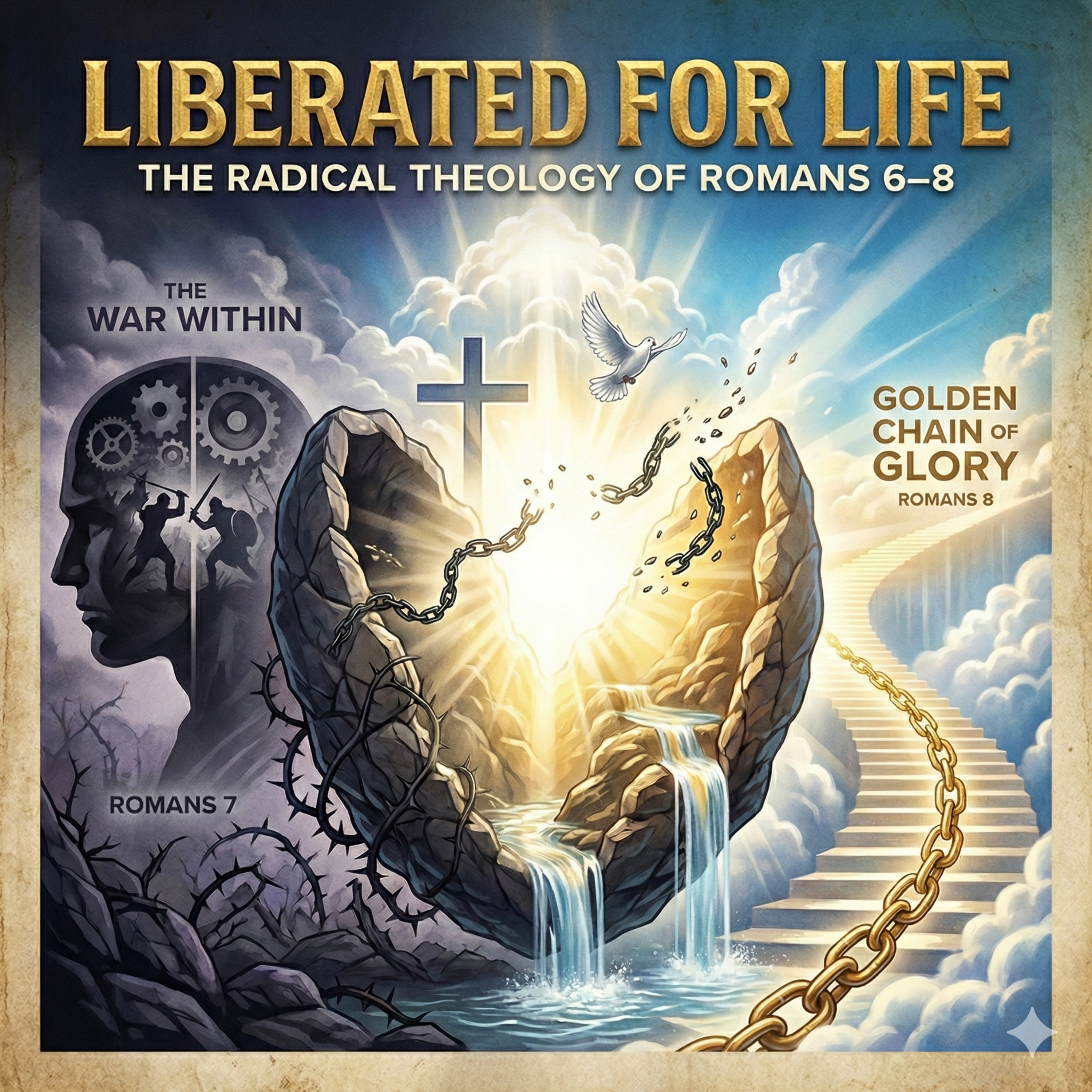 The War Within: Romans 6–8 Deep Dive (Theology, Trauma & True Freedom) episode artwork