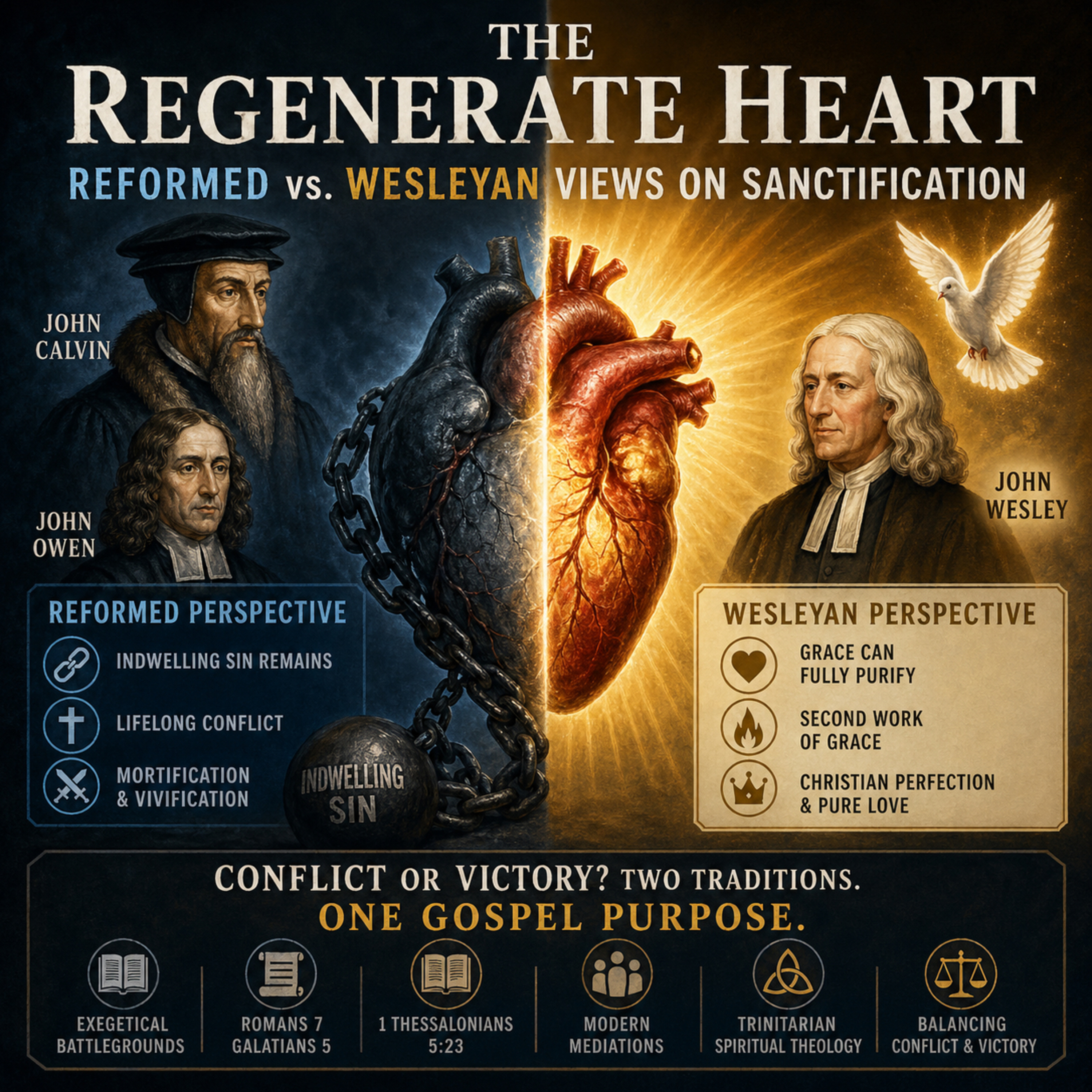 The Regenerate Heart: Reformed vs. Wesleyan Views on Sanctification episode artwork