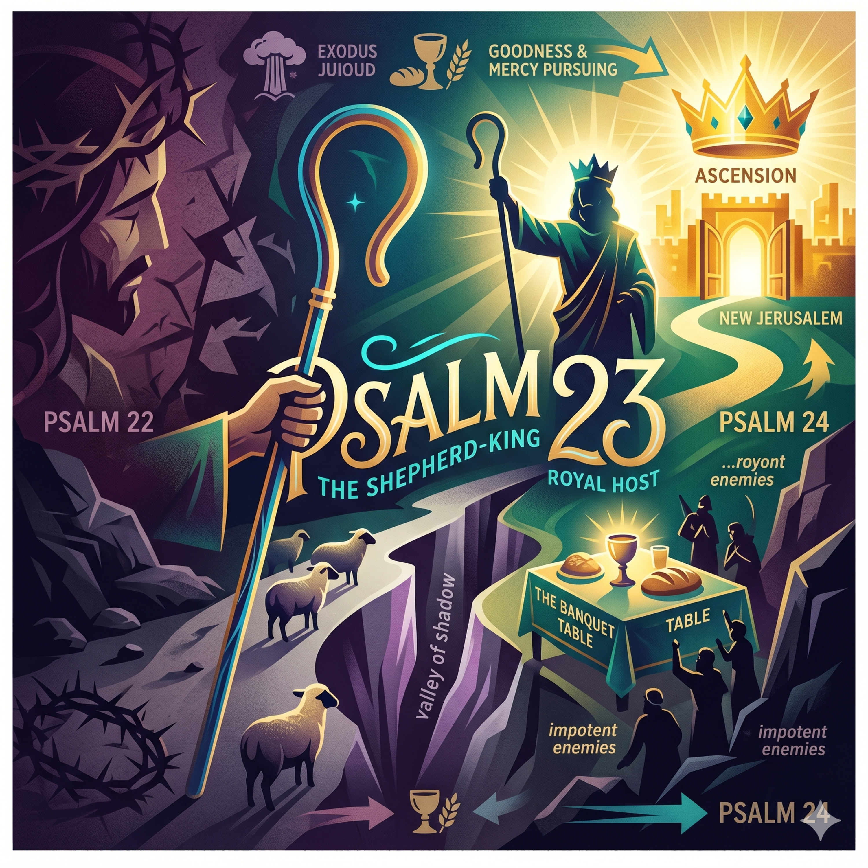 The Shepherd-King: Unlocking the Canonical Secrets of Psalm 23 episode artwork