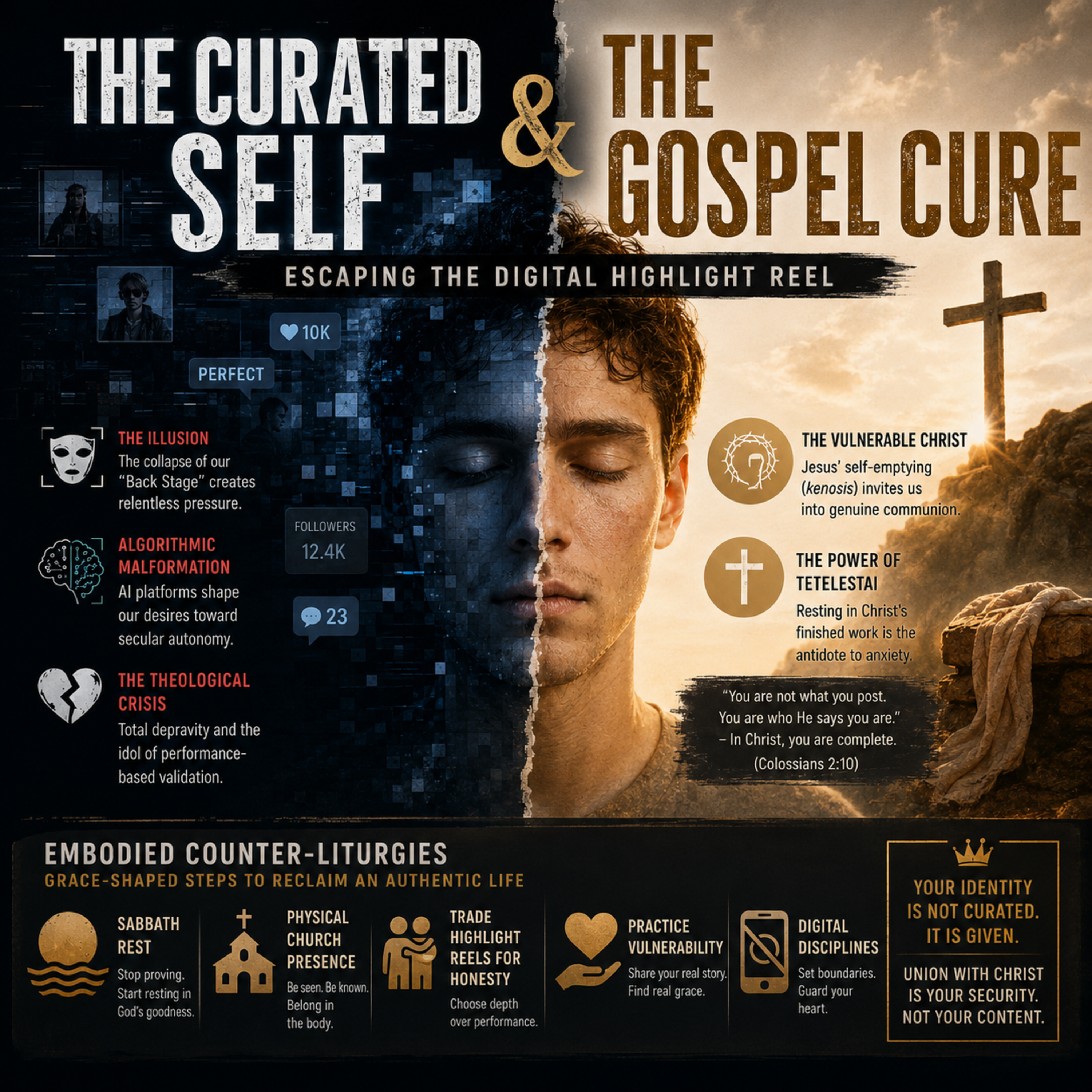 The Curated Self & The Gospel Cure: Escaping the Digital Highlight Reel episode artwork