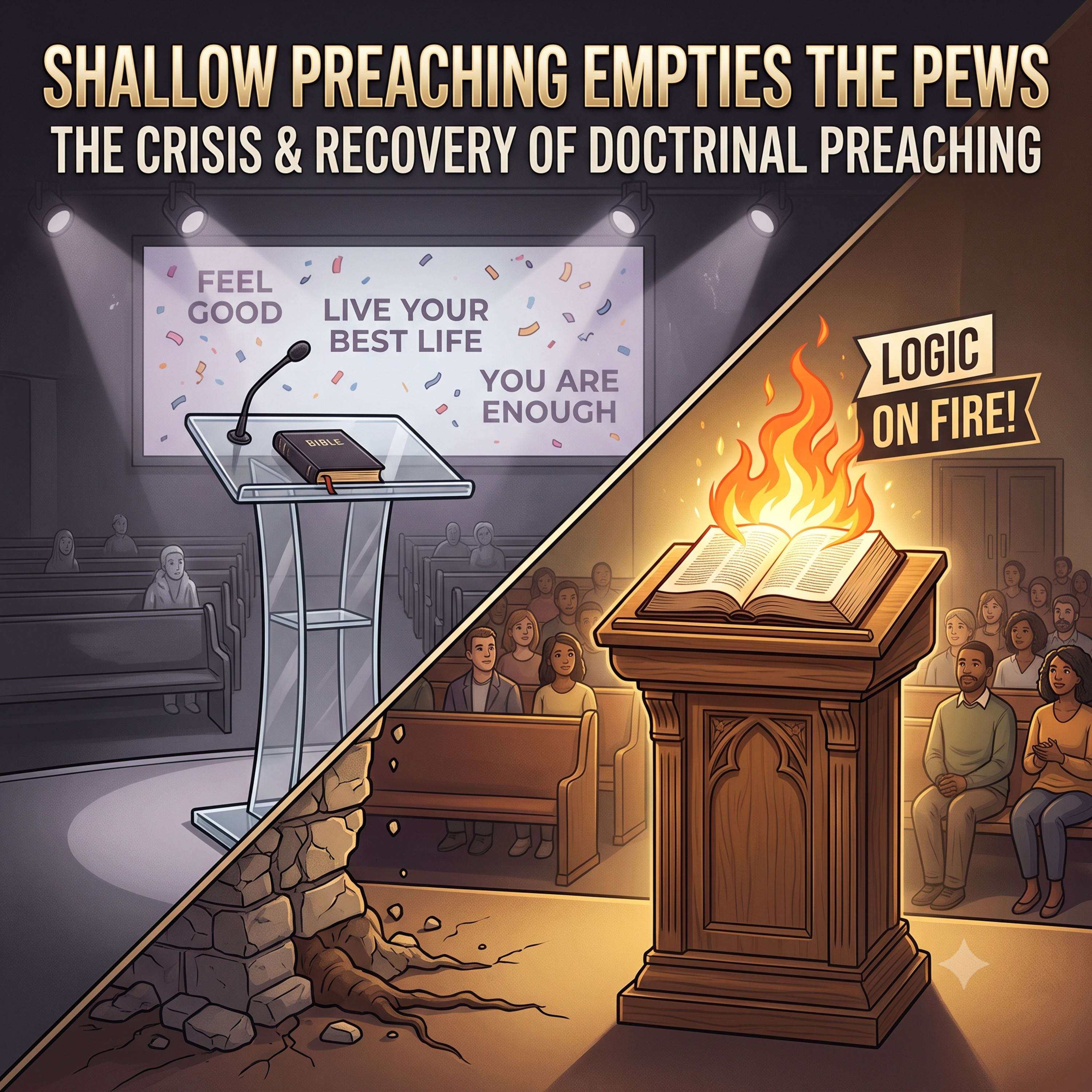 Logic on Fire: Why the Church Needs Doctrinal Preaching Again episode artwork