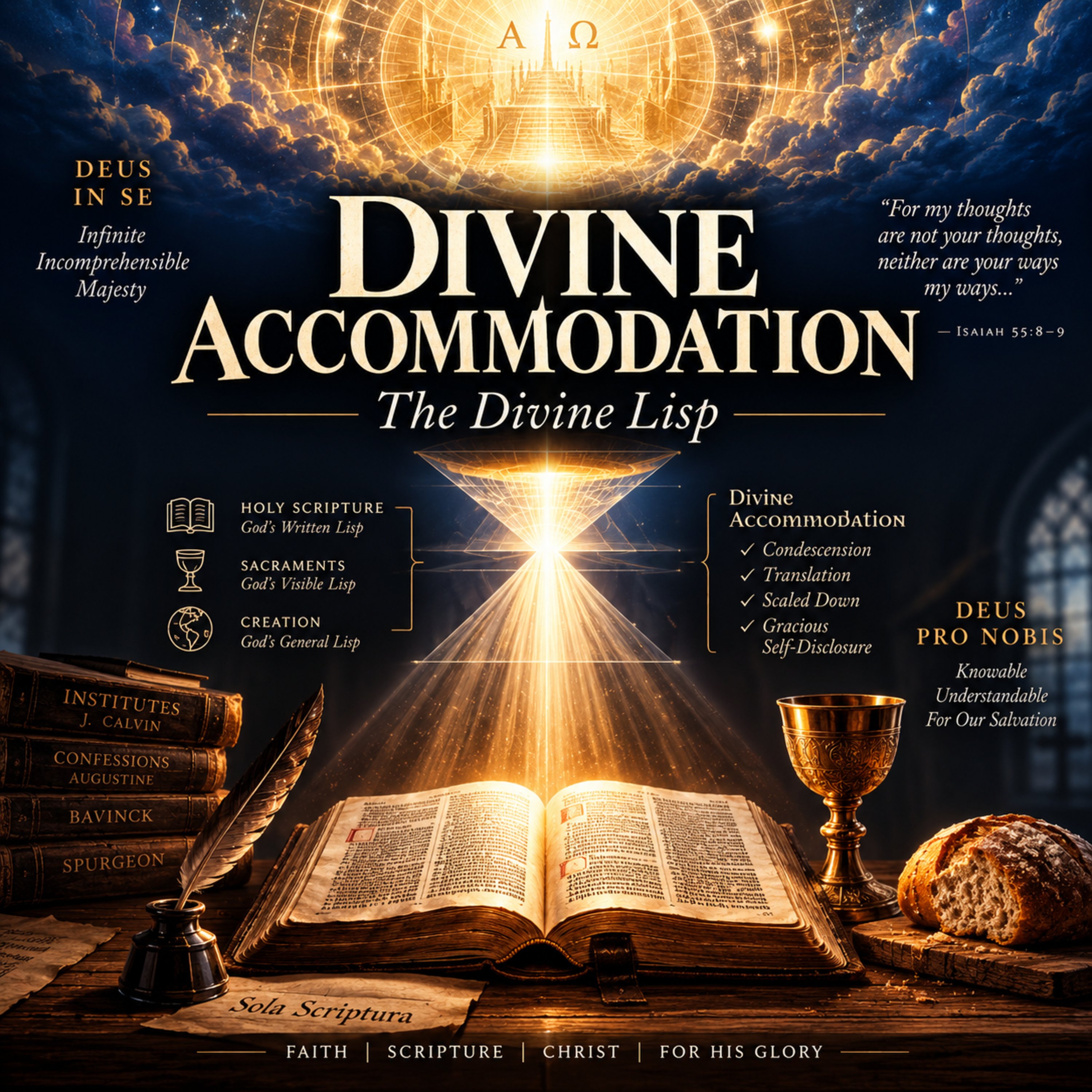 Why John Calvin's God Speaks Baby Talk: The Principle of Divine Accommodation episode artwork