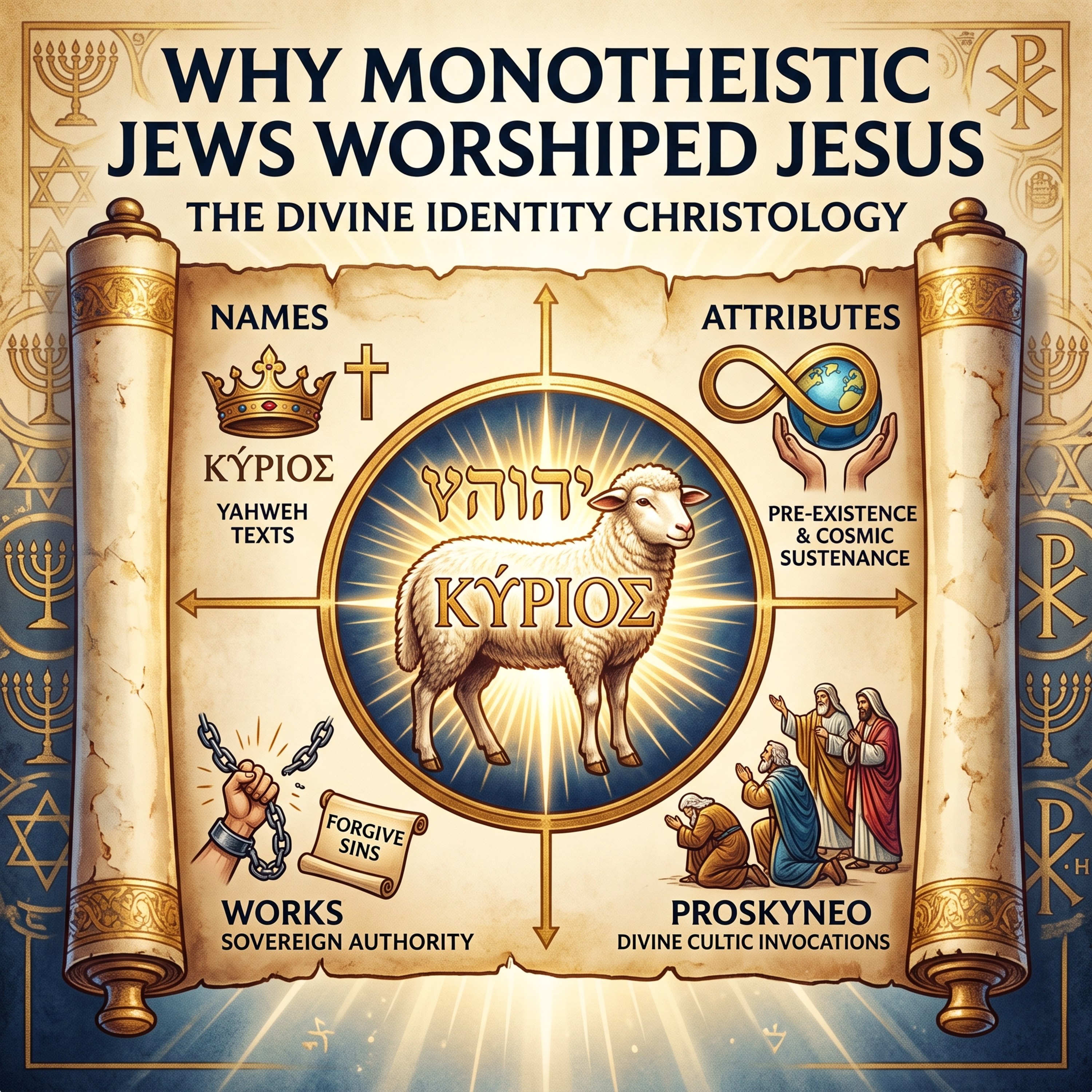 Why Monotheistic Jews Worshiped Jesus: The Divine Identity Christology episode artwork