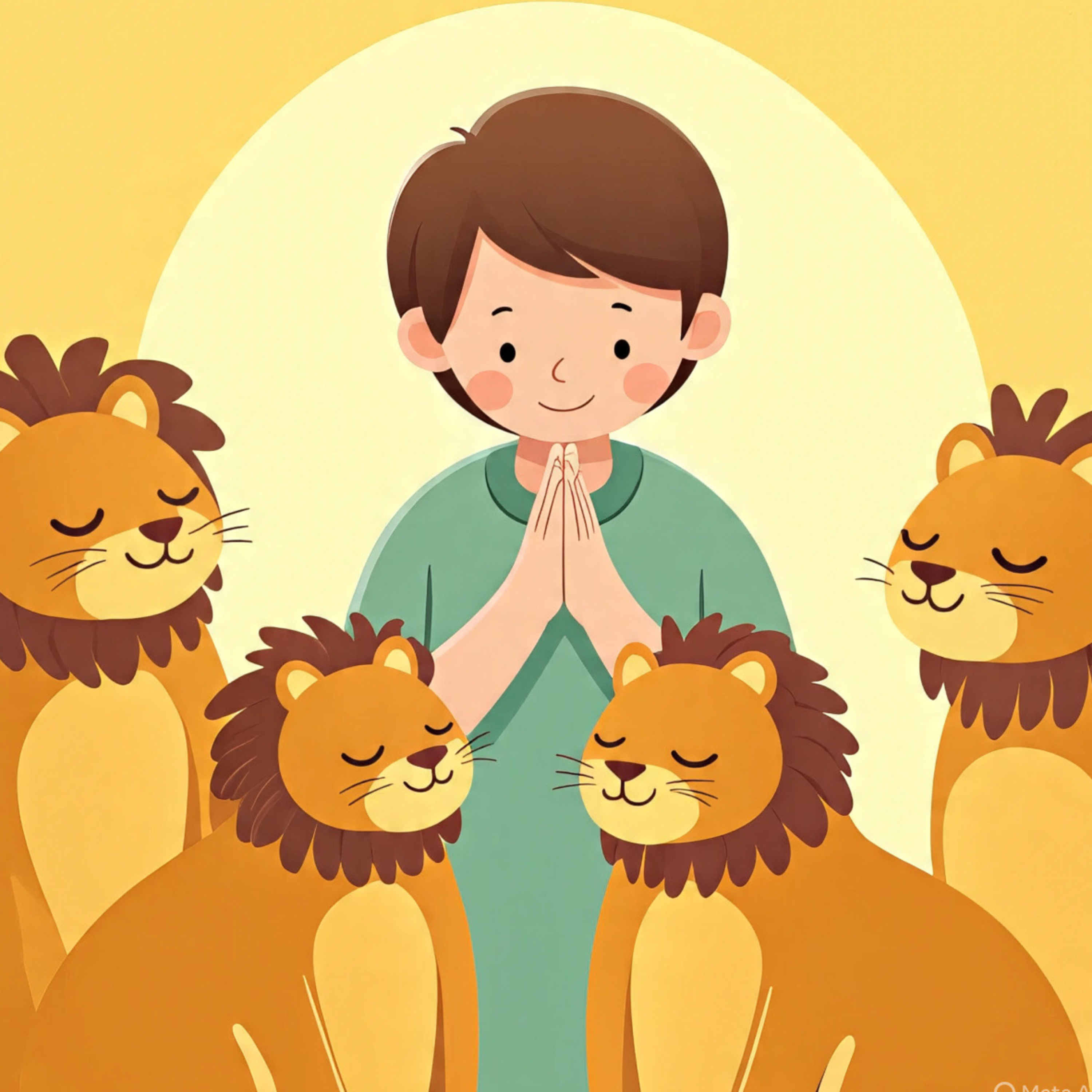 Daniel in the Lion’s Den (Courage in the Face of Fear)