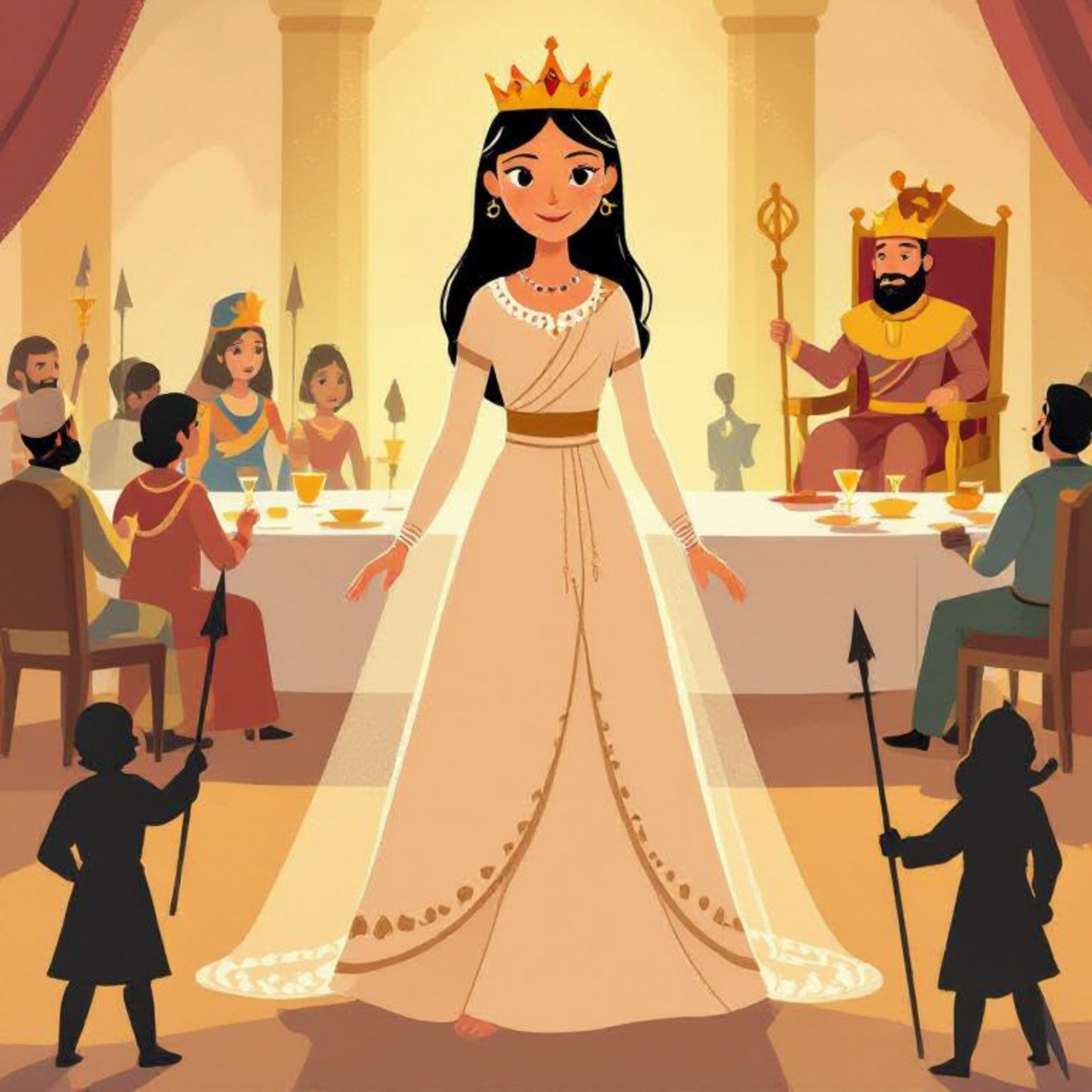 The Story of Esther (The Brave Queen Who Saved Her People)