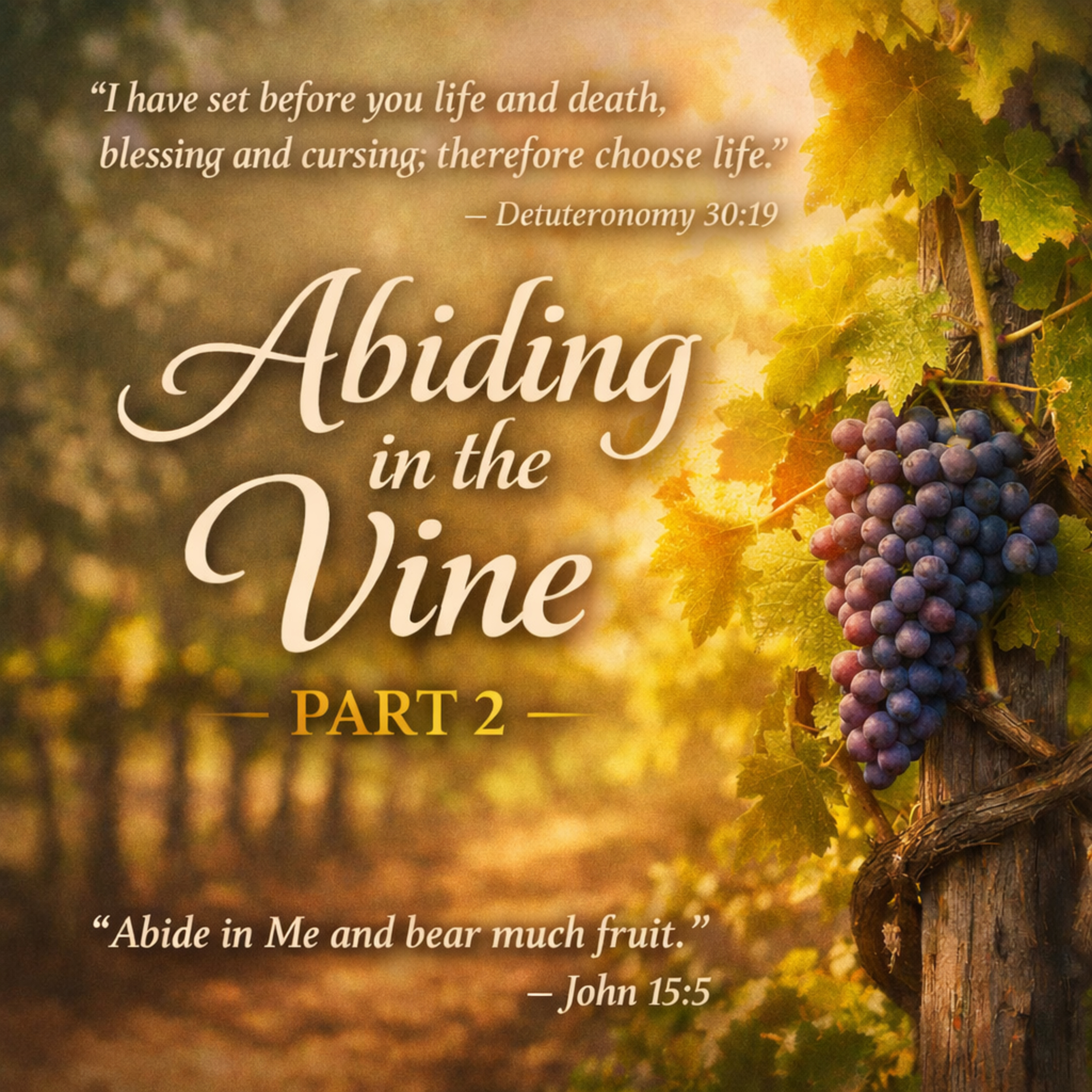 Abiding in the Vine Part 2 episode artwork