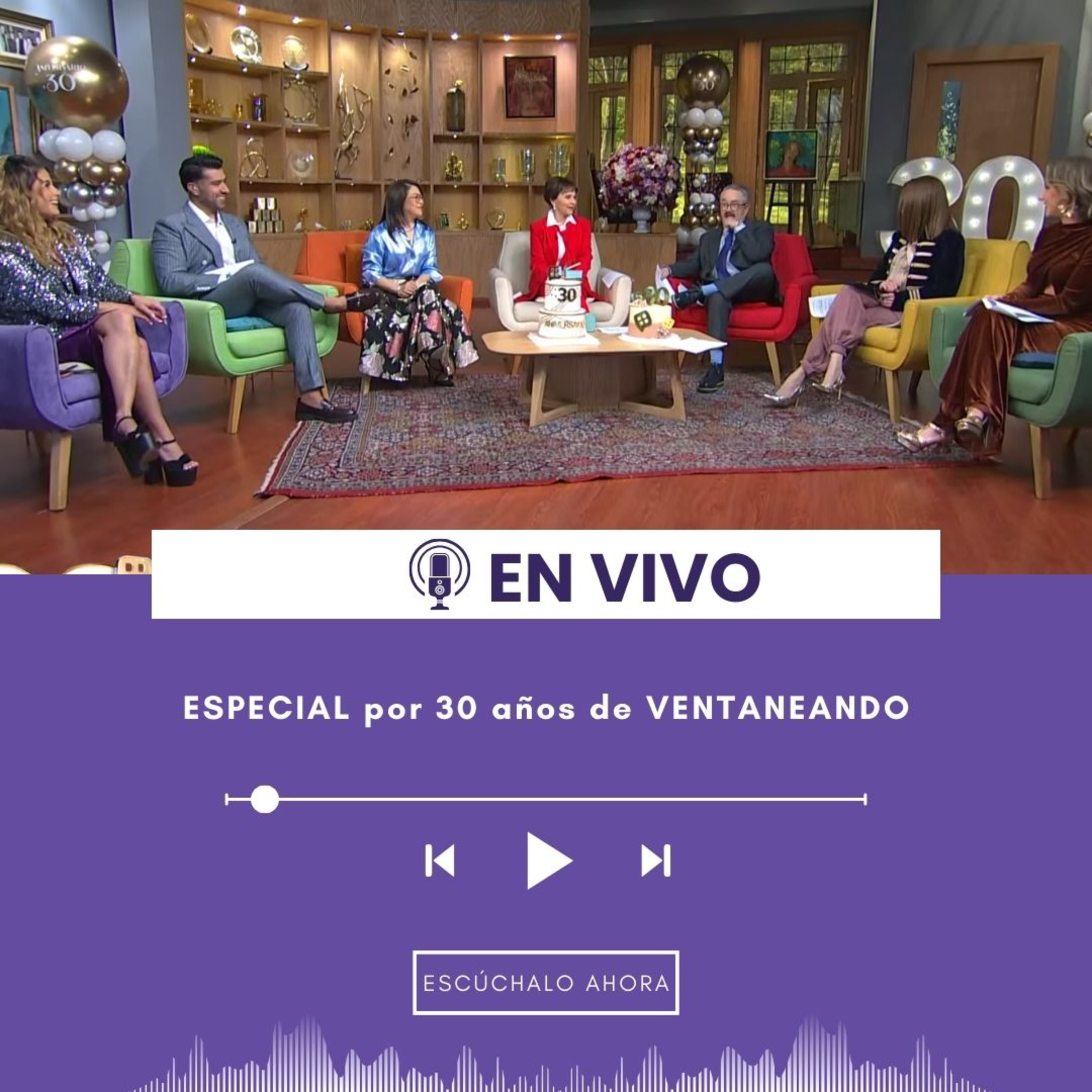 #ENVIVO: ESPECIAL por 30 años de VENTANEANDO | Live | Pati Chapoy