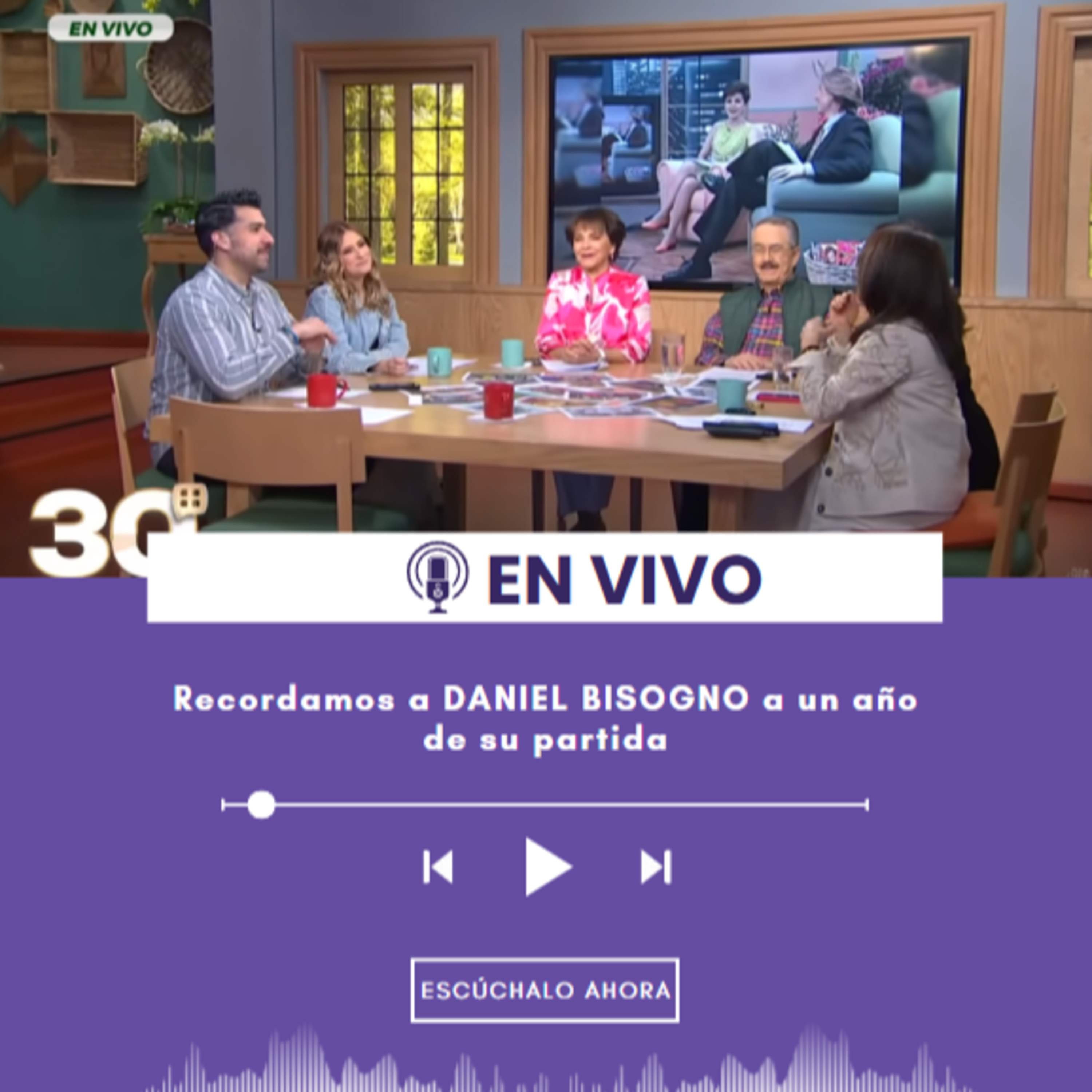 #ENVIVO: Recordamos a DANIEL BISOGNO a un año de su partida | Pati Chapoy