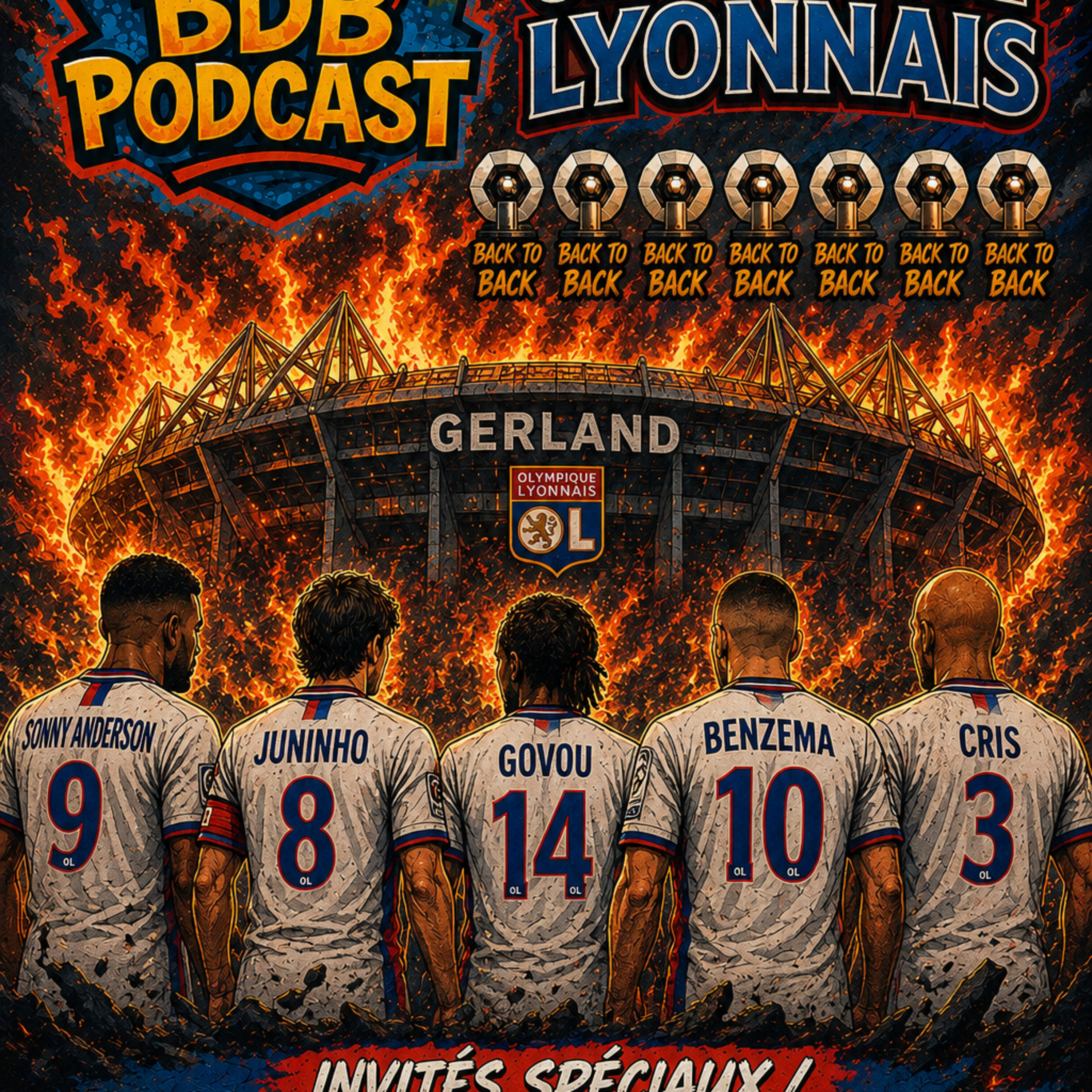 🎙️ BDB PODCAST #36 — Le Panthéon de l’OL avec Le Tiers, Yannis et Sofiane 🦁